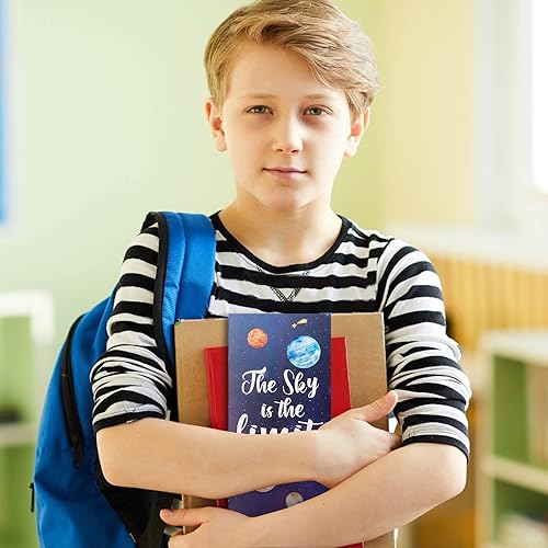 Miniatura 5 de The Sky is The Limit - Juego de notas adhesivas, 550 hojas, espacio exterior, galaxia planeta, patrón de notas autoadhesivas, pestañas divisorias,