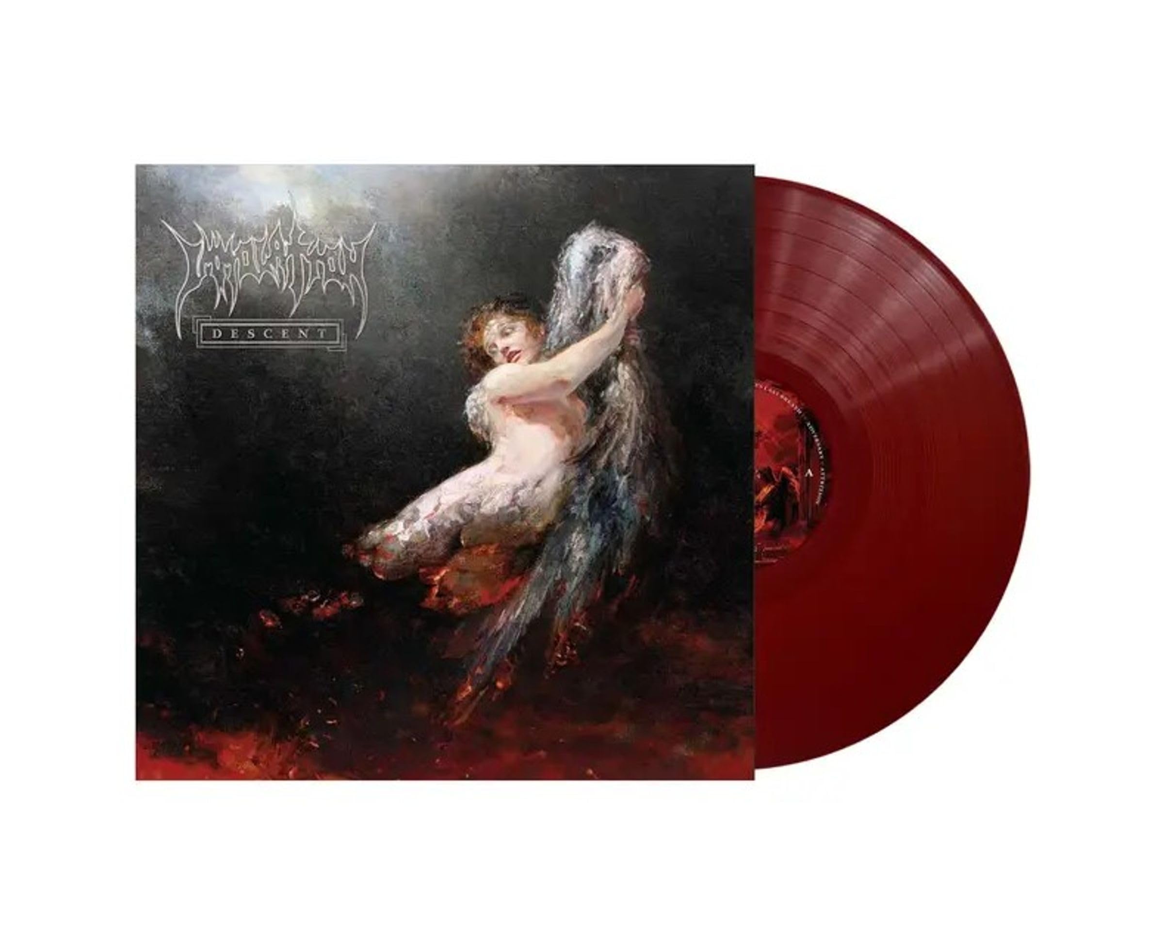 Immolation Descent Color Vinyl LP Red 33 RPM Sealed New