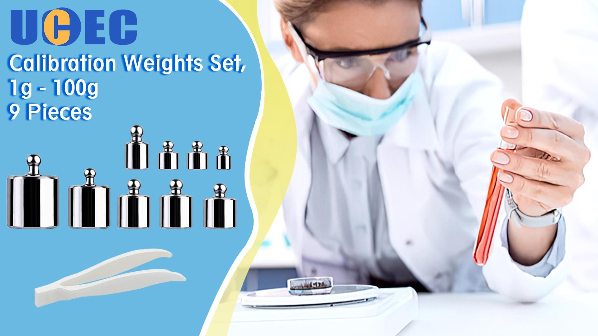 Image of UCEC Calibration Weights for Digital Scale, Scale Weights Calibration