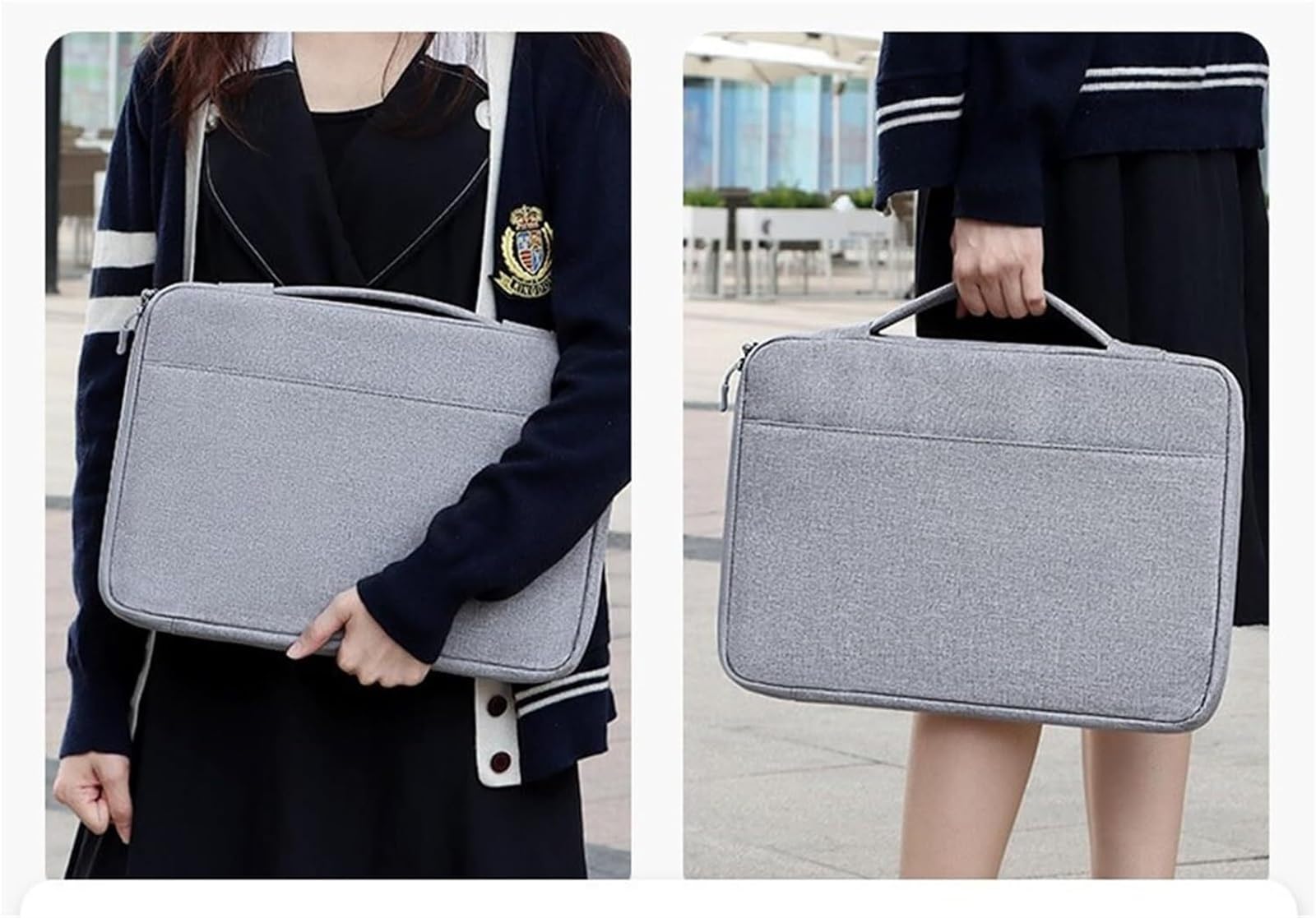 Zaino Porta PC, Custodia Protettiva Per Notebook Da 13,3 Pollici Con Borsa Per Accessori Compatibile Zaino Uomo Zaino