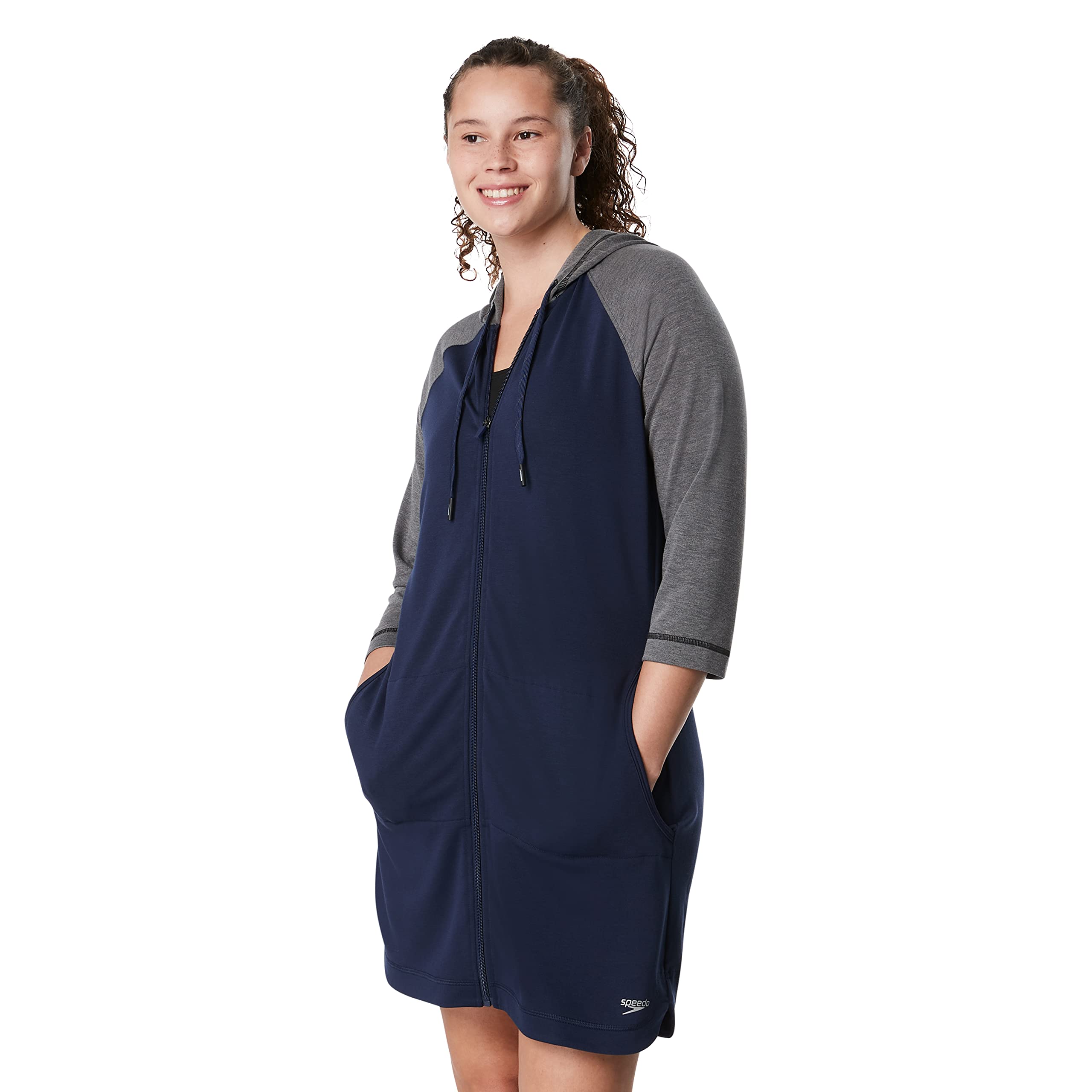 Athletic Robe Snapklik.com : Speedo Womens Hooded Aquatic Fitness Robe And Cover-Up