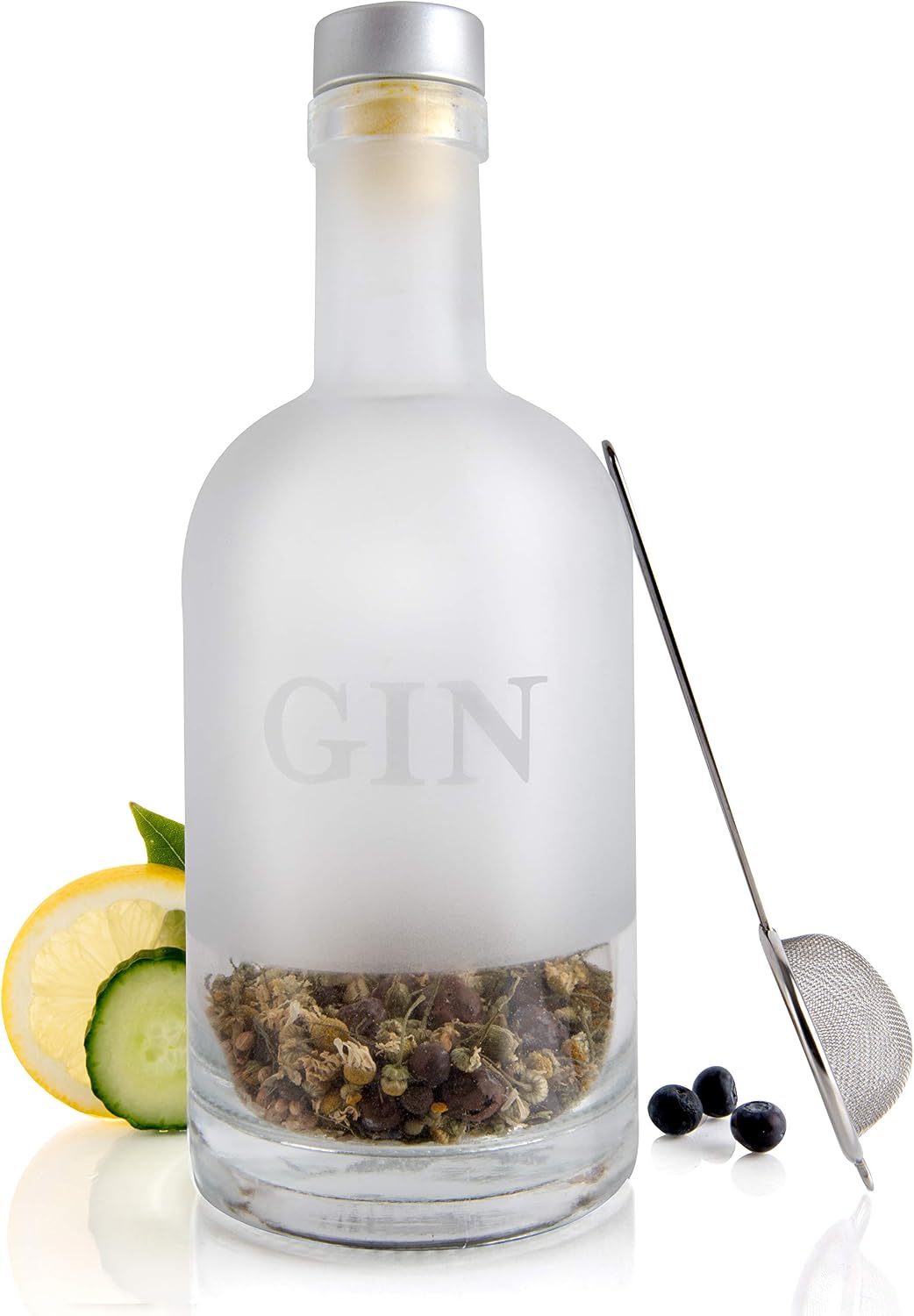 Thoughtfully Gifts, Make Your Own Gin: Homebatch Edition, A Collection of Spices and Materials for Crafting Homemade Small Batches of Gin