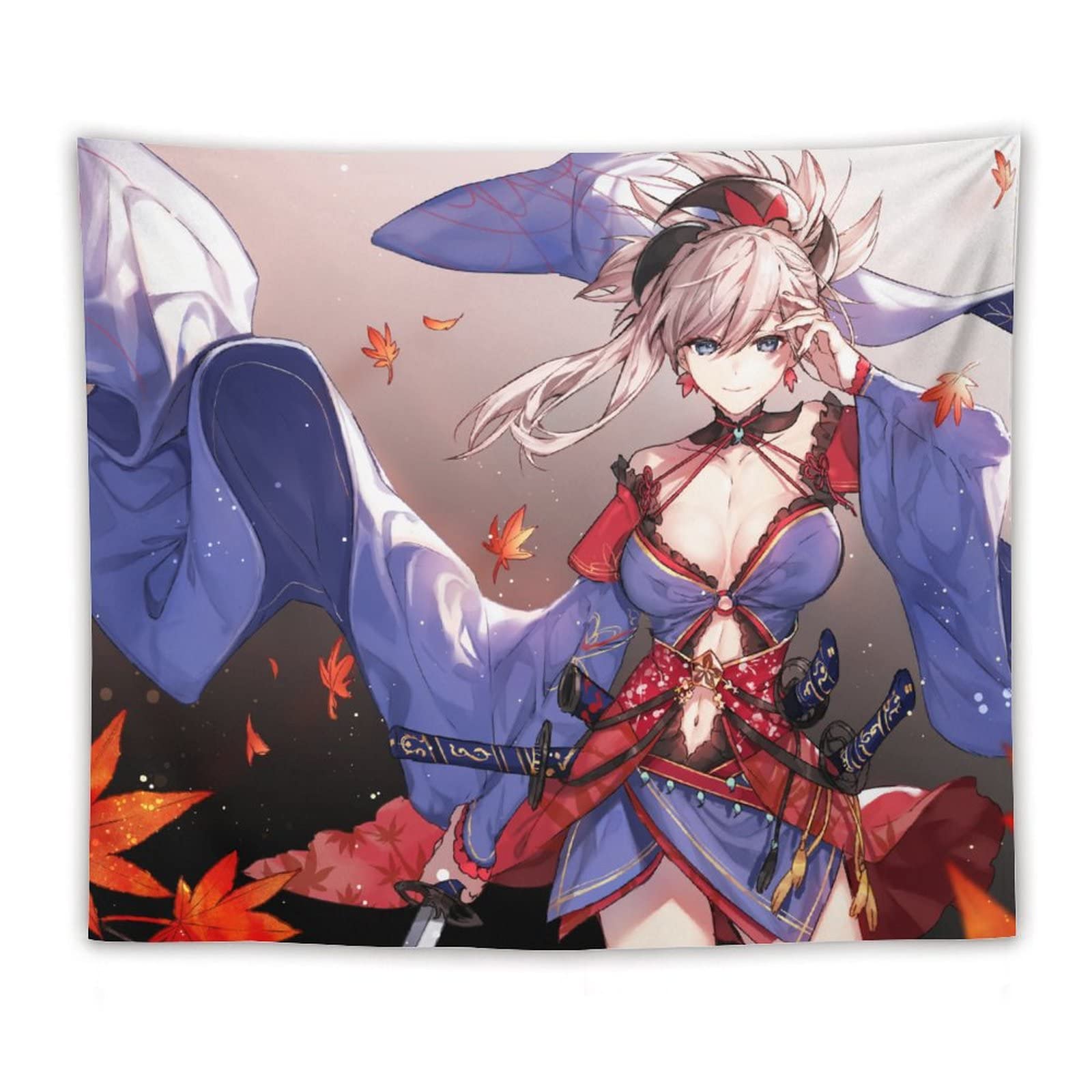 Amazon.co.jp: タペストリー FGO 宮本武蔵 壁掛け 50