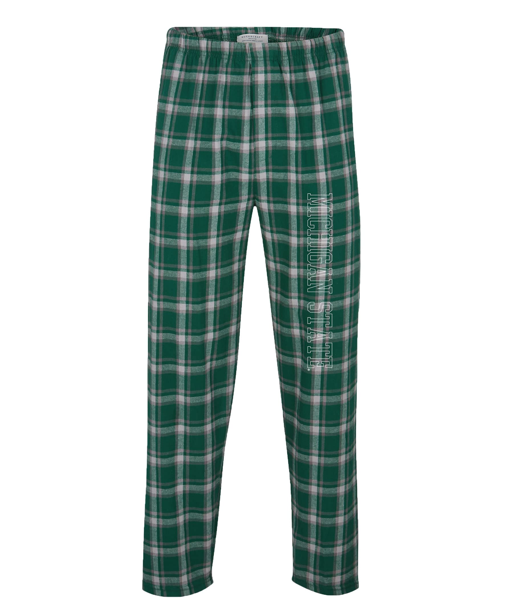 boxercraft Men's NCAA School Graphic Harley Flannel Pant
