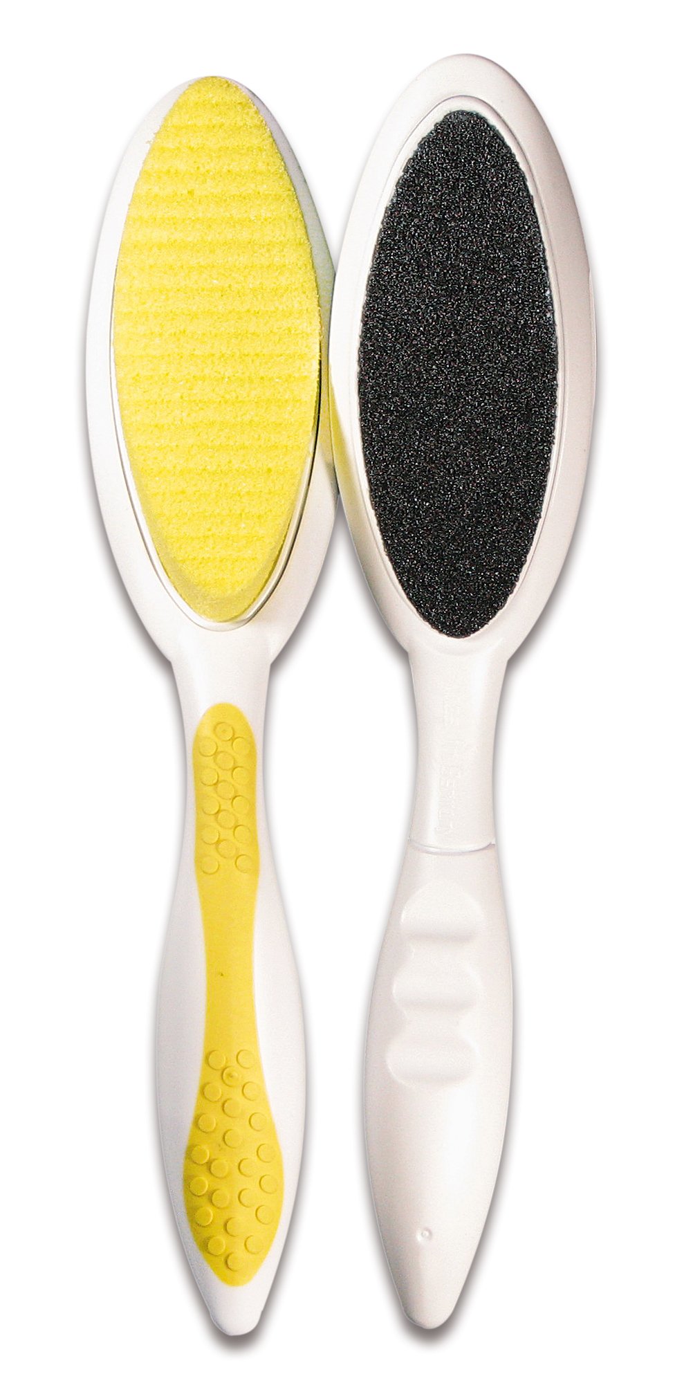 Softtouch Double Foot File, Emery and Pumice on Blister Card, Assorted Colours, Pack of 1 (1 x 74 g)