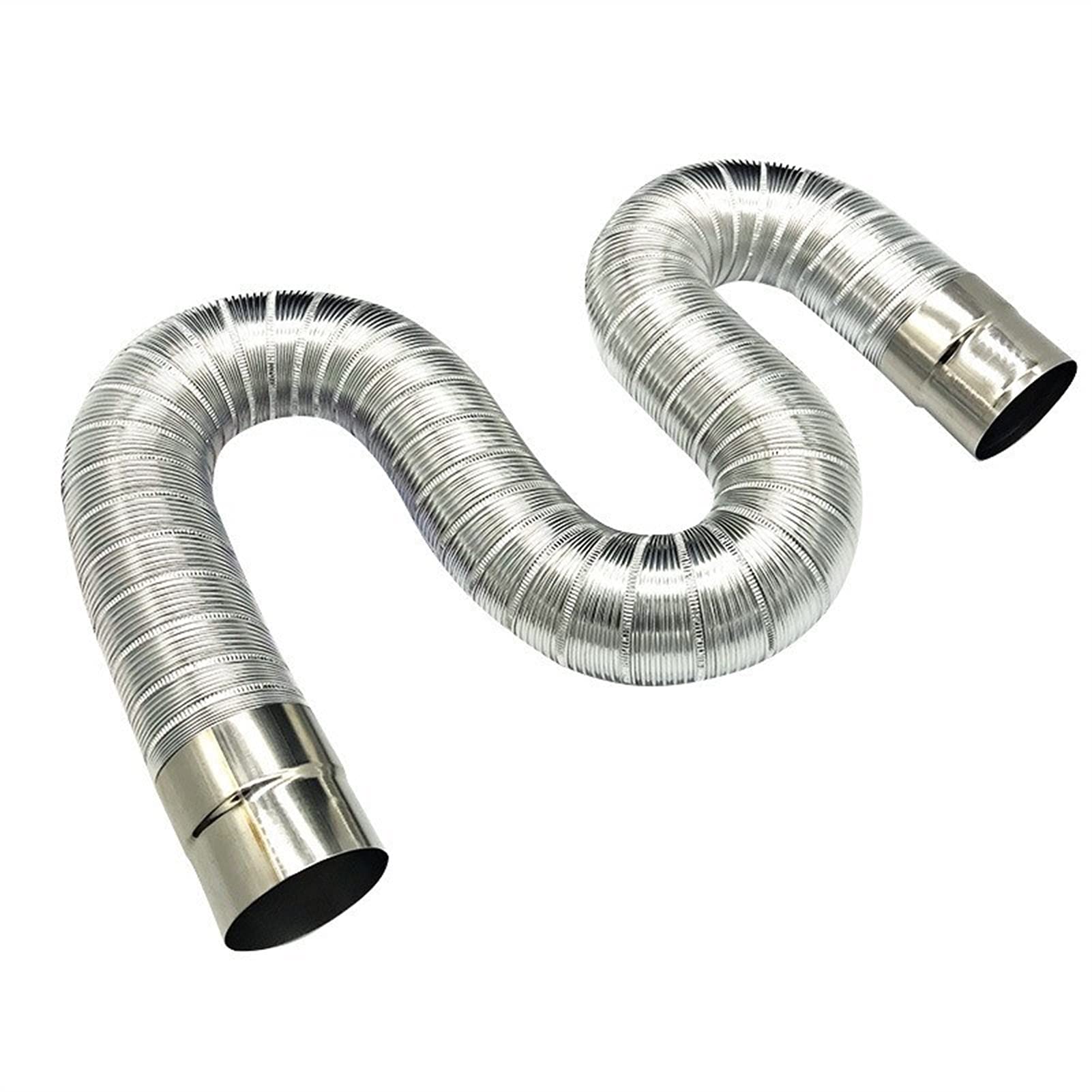 Amazon.com: LJSF Building Ventilation Holes Fireproof Gas Water Heater  Stainless Steel 60-150mm Aluminum Strong Universal Exhaust Car Intake Pipe  Extension Tube Length Simple and Durable Installation : Tools u0026 Home  Improvement