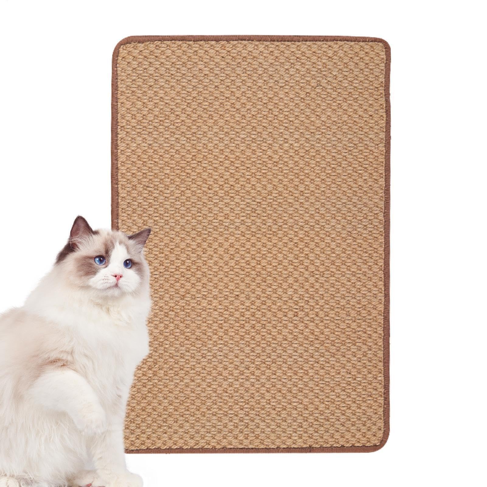 Katzenkratzpad Dickes kratzfestes Möbelschutz-Liegebett | Kratzbrett Dicke kratzfeste Möbelschutz-Katzenkratzmatte als Trainingsspielzeug, Kratzmatte für Lounge, Bett und Sofa