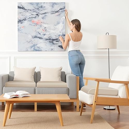 Miniatura 4 de Cojín de asiento para aliviar el dolor de coxis, cojín para silla de oficina, cojín de espuma viscoelástica grande con funda antideslizante para un