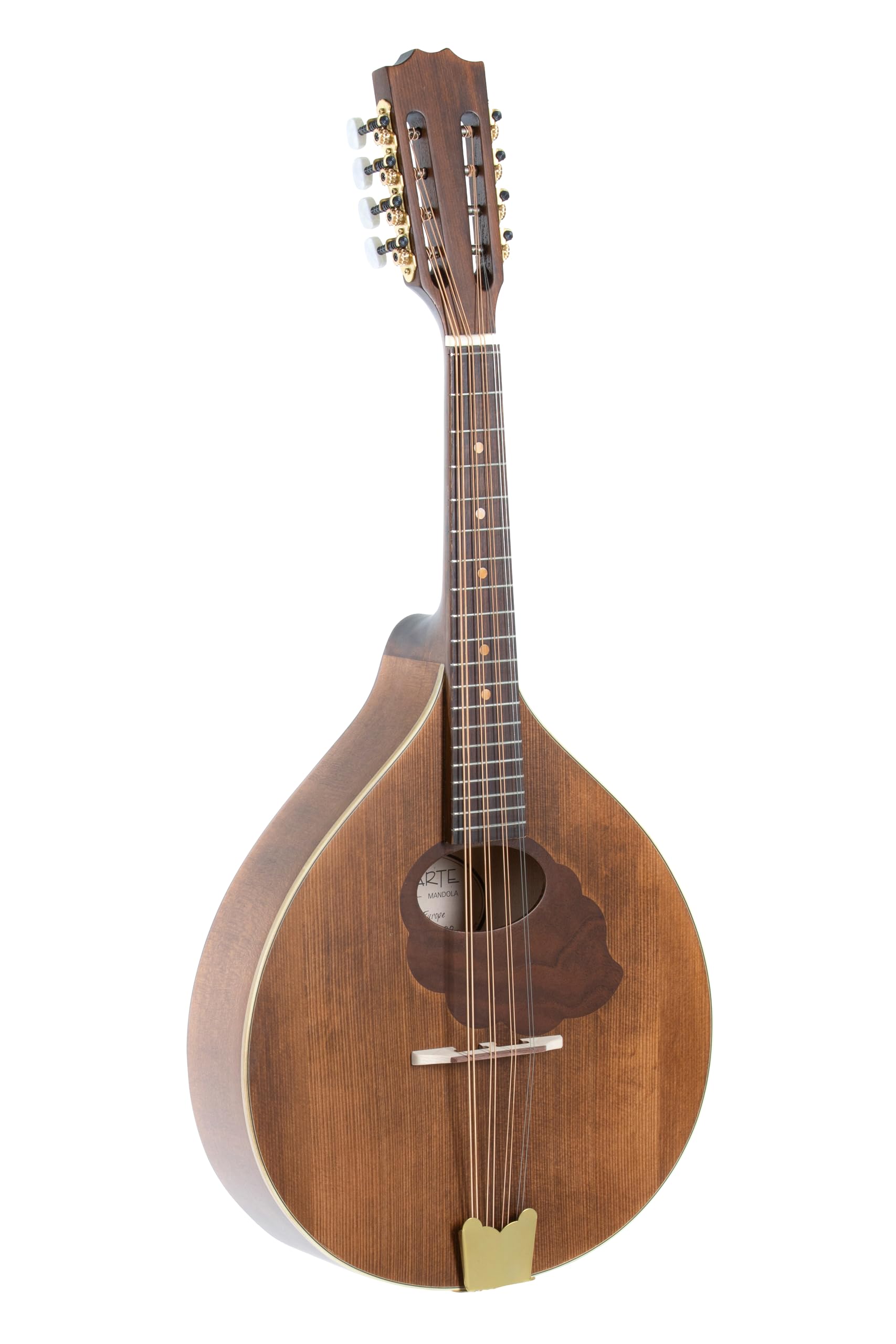 GEWA Mandola Pro Arte Antique - Mandola piatta - Forma portoghese - Tavola armonica in abete massello - Fondo / fasce in acero massello - Finitura antica opaca - Made in Europe