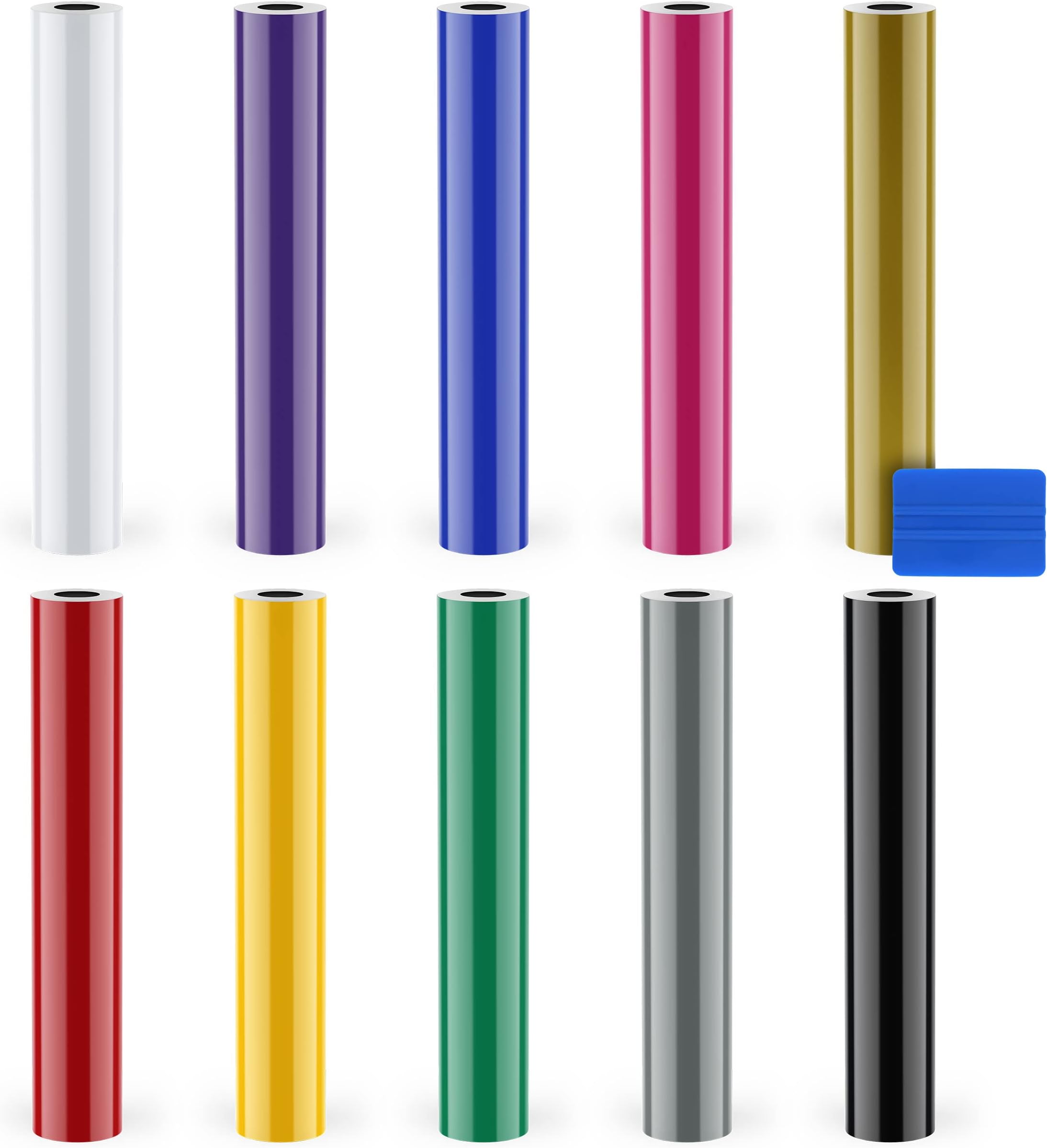 651 Multi-Roll Pack 12" x 24" per roll w/Squeegee (10 Roll Pack)