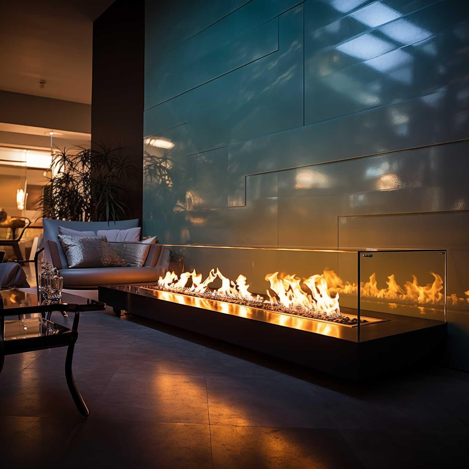 Bioéthanol 80% 5 L Effet Grillage Cheminée Feu Décoratif Intérieur Extérieur