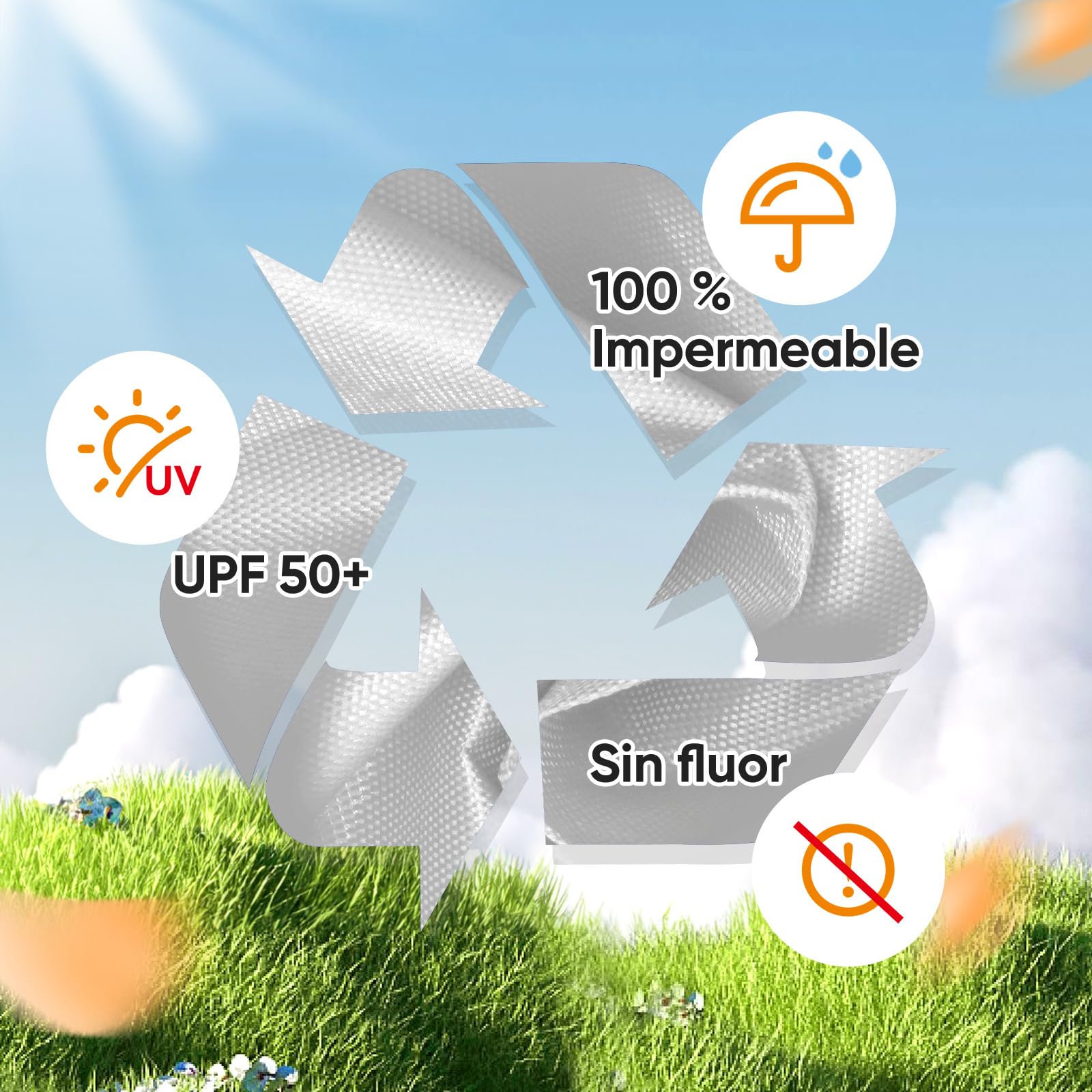 Quictent Carpa Plegable 3x3m Gazebo con Paredes Laterales Extraíbles, Refugio para Eventos de Altura Ajustable, Tienda Portátil para Fiesta de Jardín y Camping, Blanco | Carpa de jardín con paredes laterales, protección UV 50+, bolsa de transporte, marco