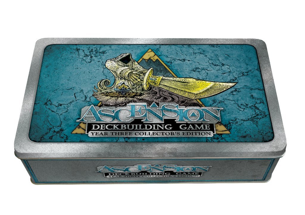 Stone Blade Entertainment, Ascension Year Three Collectors Edition - Fantasy Deck Building Game - for 1 to 6 Players, Ages 13+