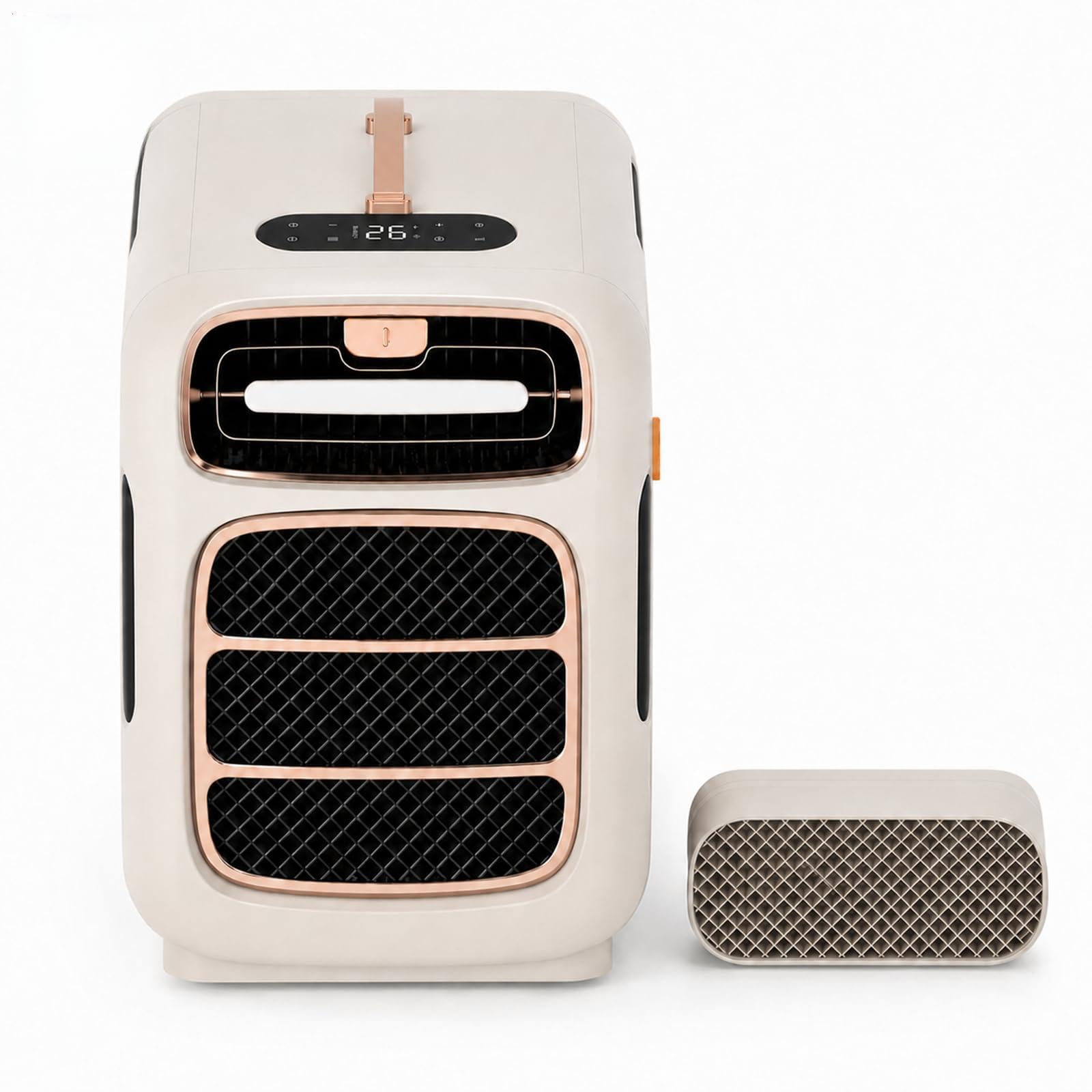 FgdVrelnor Campervan Air Conditioner, Portable AC for Tent & Caravan Cooling&HeatingwithSpeakerVersion