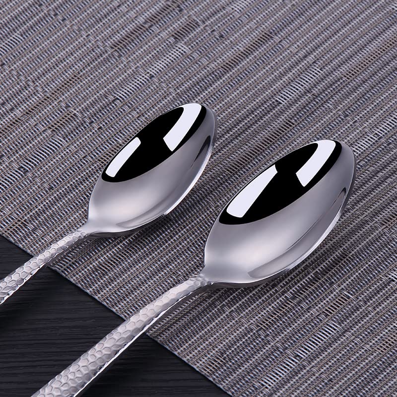 Ensemble de couverts en argenterie, 16 pièces, portables acier inoxydable, ensemble complet vaisselle salle à manger, ensembles gadgets cuisine, fourchettes dîner, couteaux, cuillères, dorées