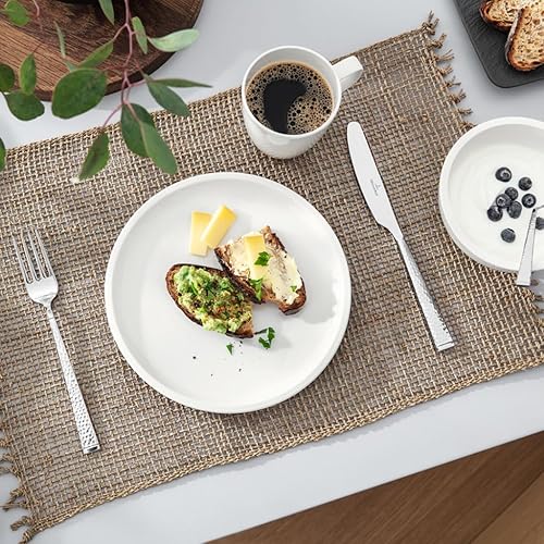 Miniatura 5 de Villeroy & Boch Artesano - Juego de vajilla original de 16 piezas, servicio para 4, platos de cena y ensalada, cuencos de pasta y arroz, porcelana