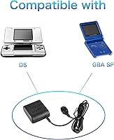 Vista 2 de Cargador para Gameboy Advance SP, adaptador de corriente alterna, cable de carga para Nintendo DS y Gameboy Advance SP (GBA SP) 5.2V 450mA
