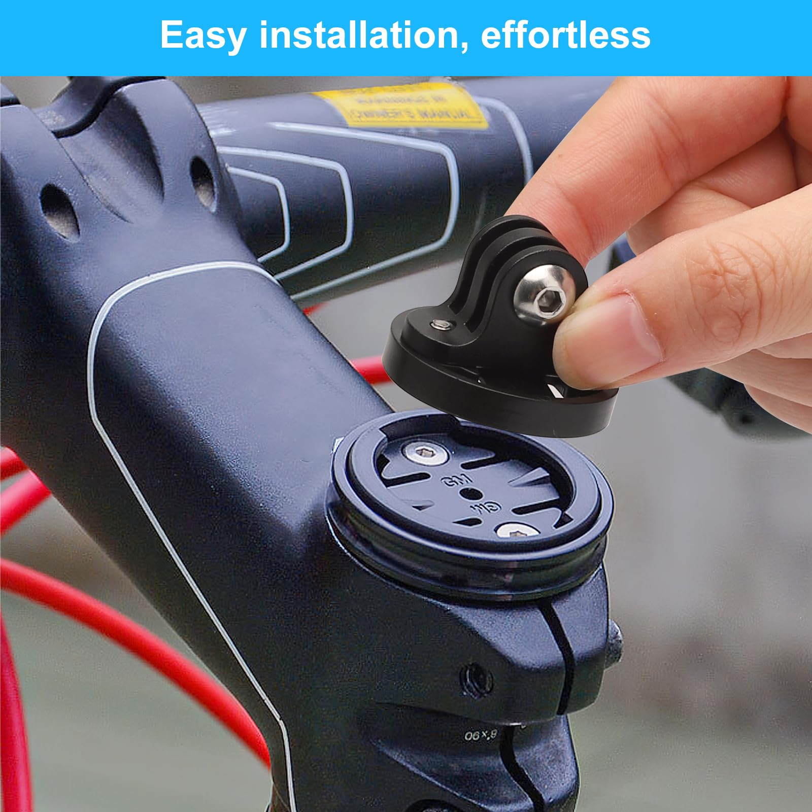 Per GARMIN Supporto Staffa Bici Computer Base Fissa Maschio