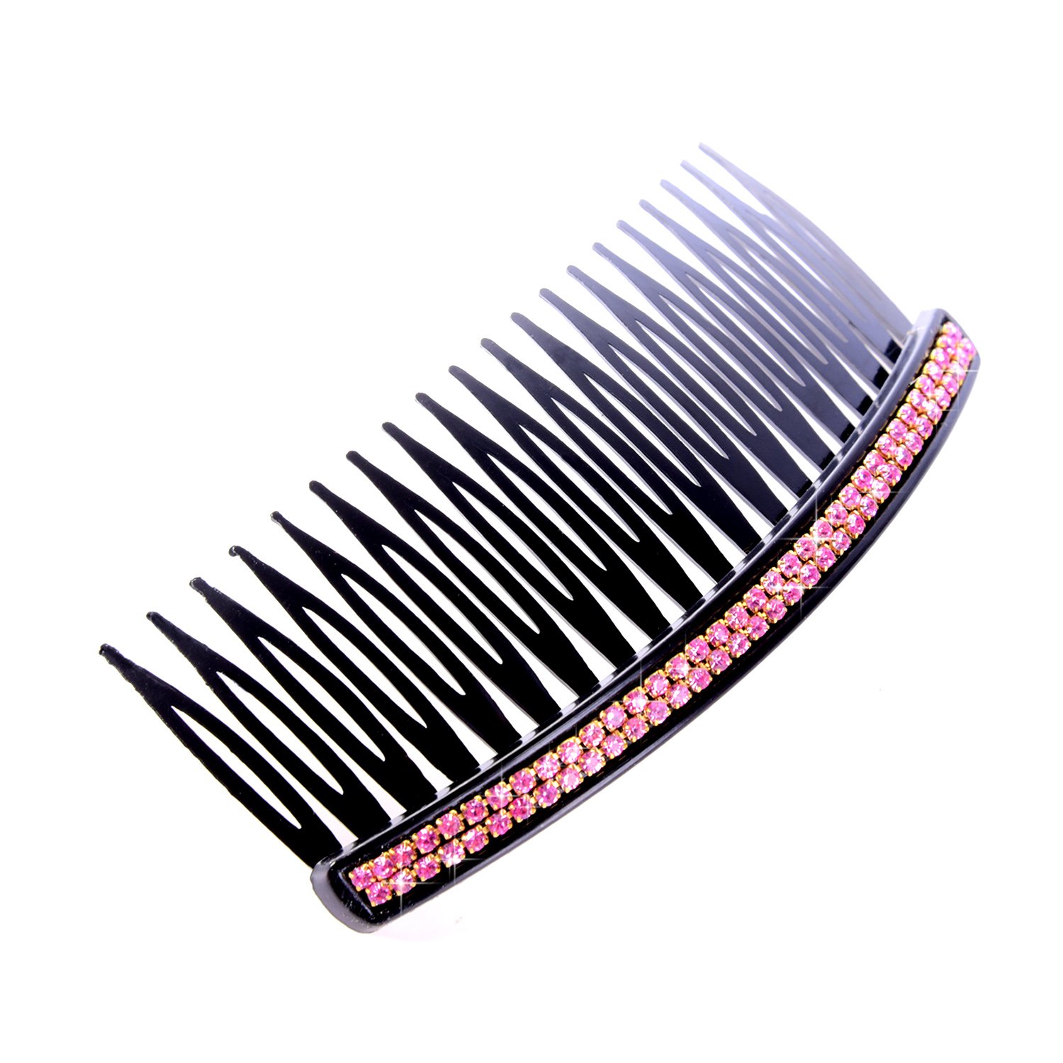 7 Piezas de Peine de Pelo 20 Dientes Peine de Diamantes de Imitación Clip de Peineta de Pelo Nupcial Accesorios de Peinado para Mujeres Niñas, Colores Variados