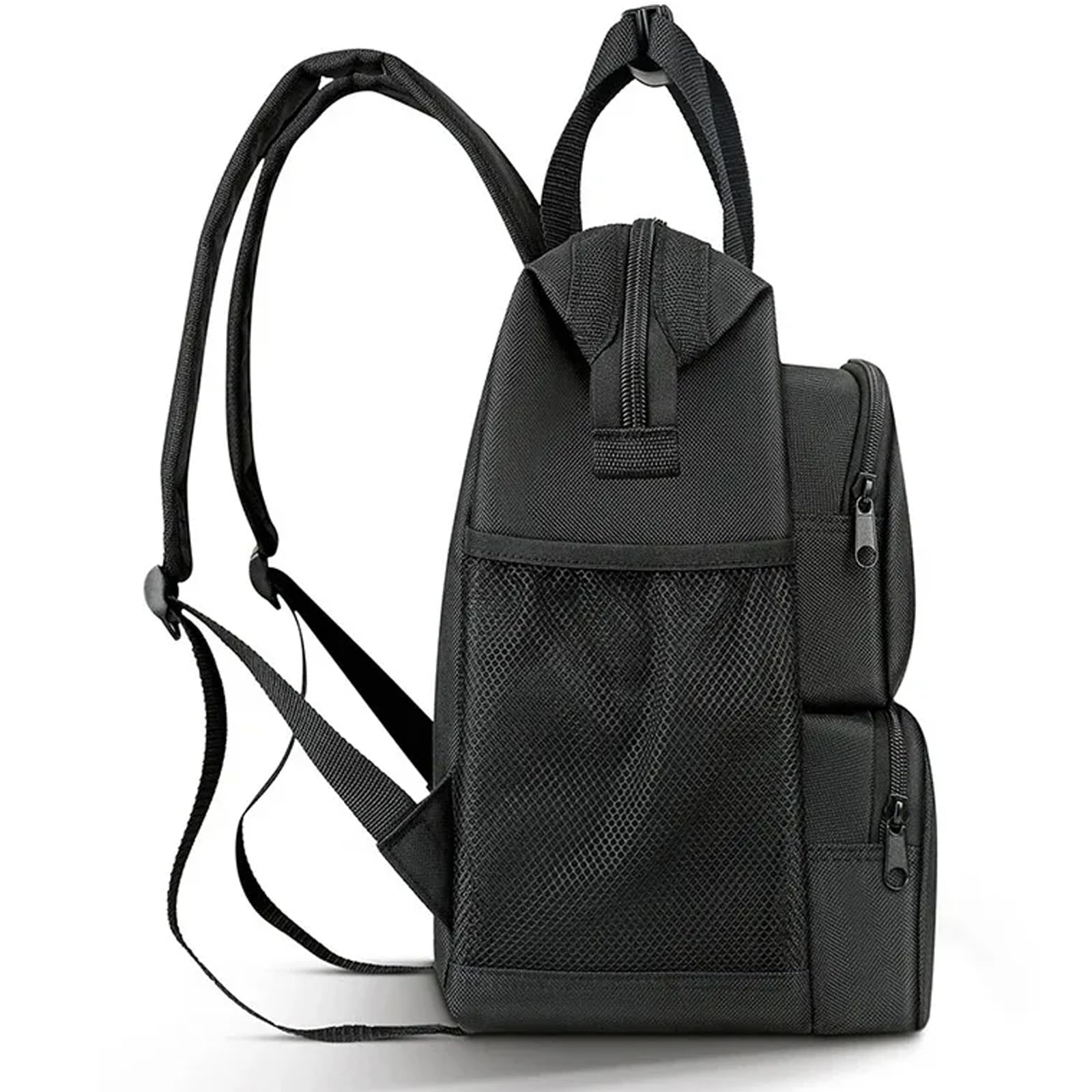 Tsophreniq Light Durability Oxford Cloth Reflective Tool Backpack With Ergonomic Design For Electricians Diyer Enthusiasts Wear Resistant Tool Backpack