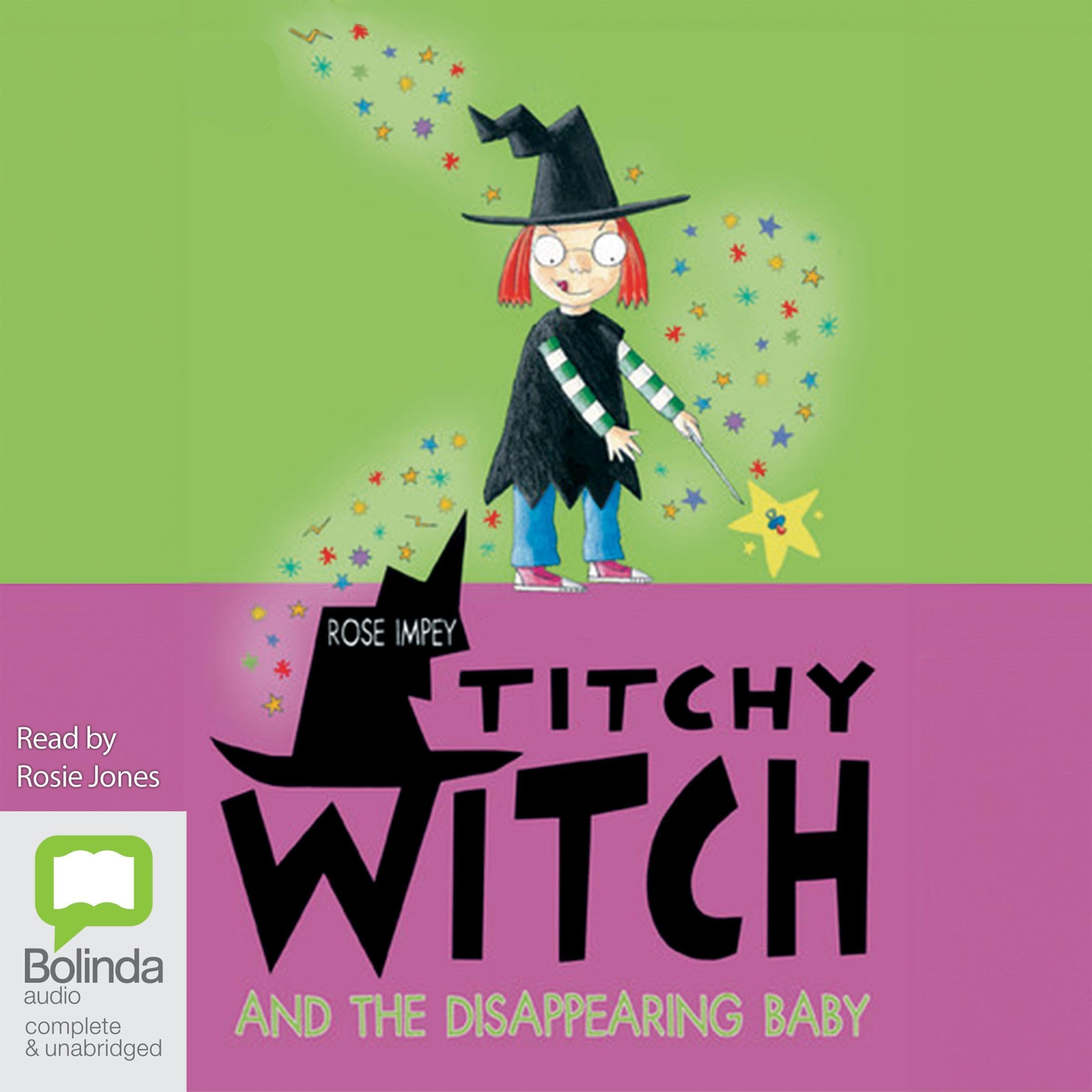 Cover art for Titchy Witch and the Disappearing Baby