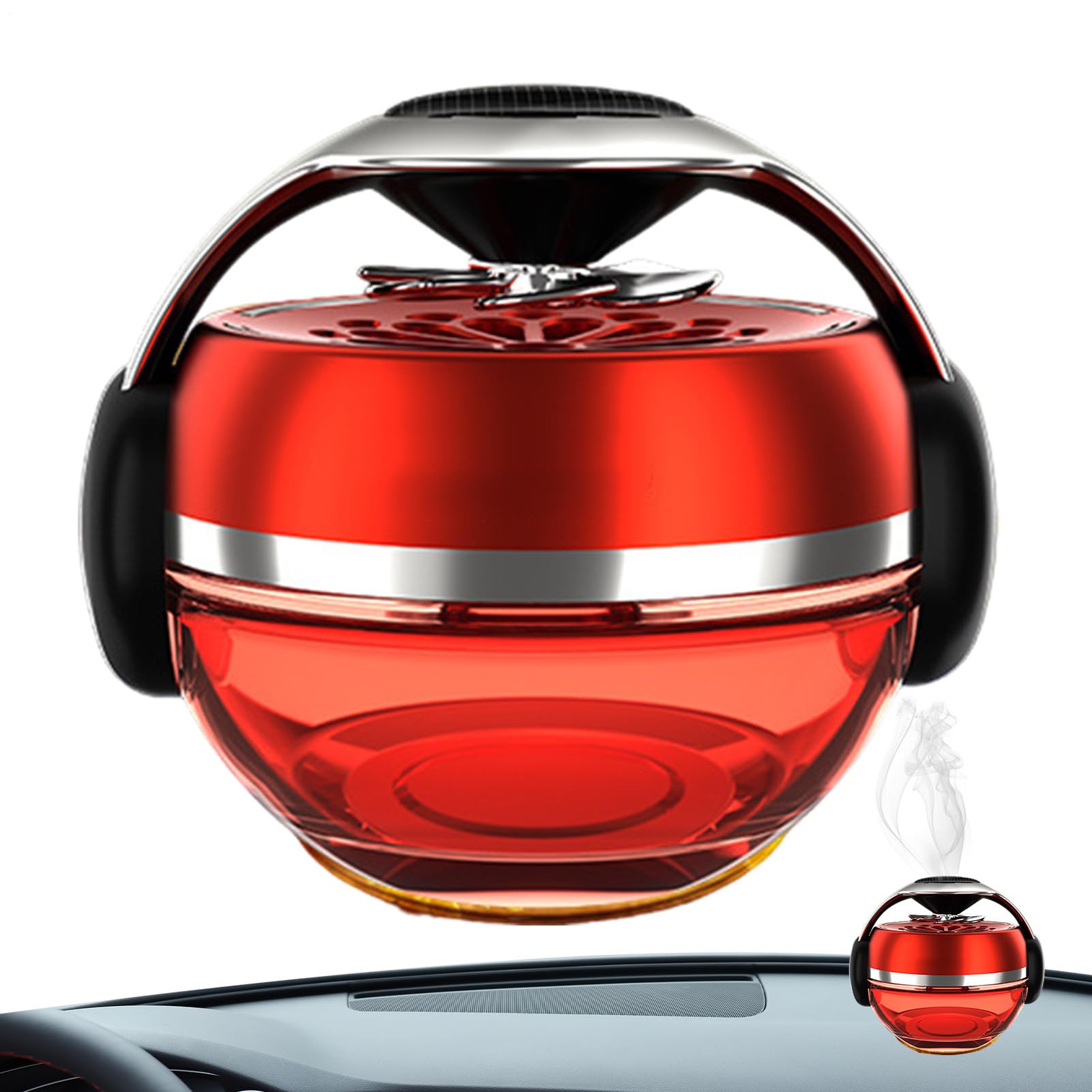 Diffusore Solare Di Profumo Per Auto Diffusore Di Fragranza Ricaricabile A