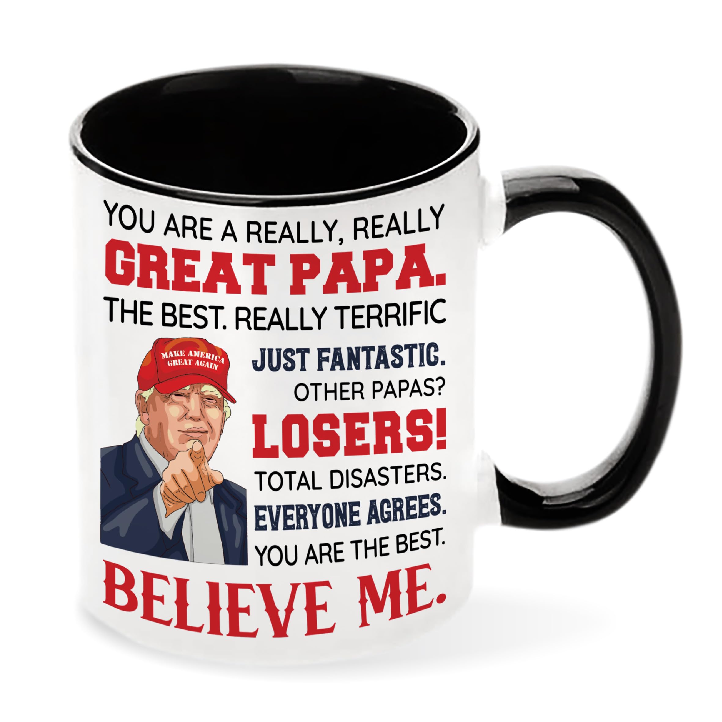 Viberty Fathers Day Gift for Papa from Grandkids Grandchildren - Christmas Birthday Fathers Day Gifts for Dad Father
