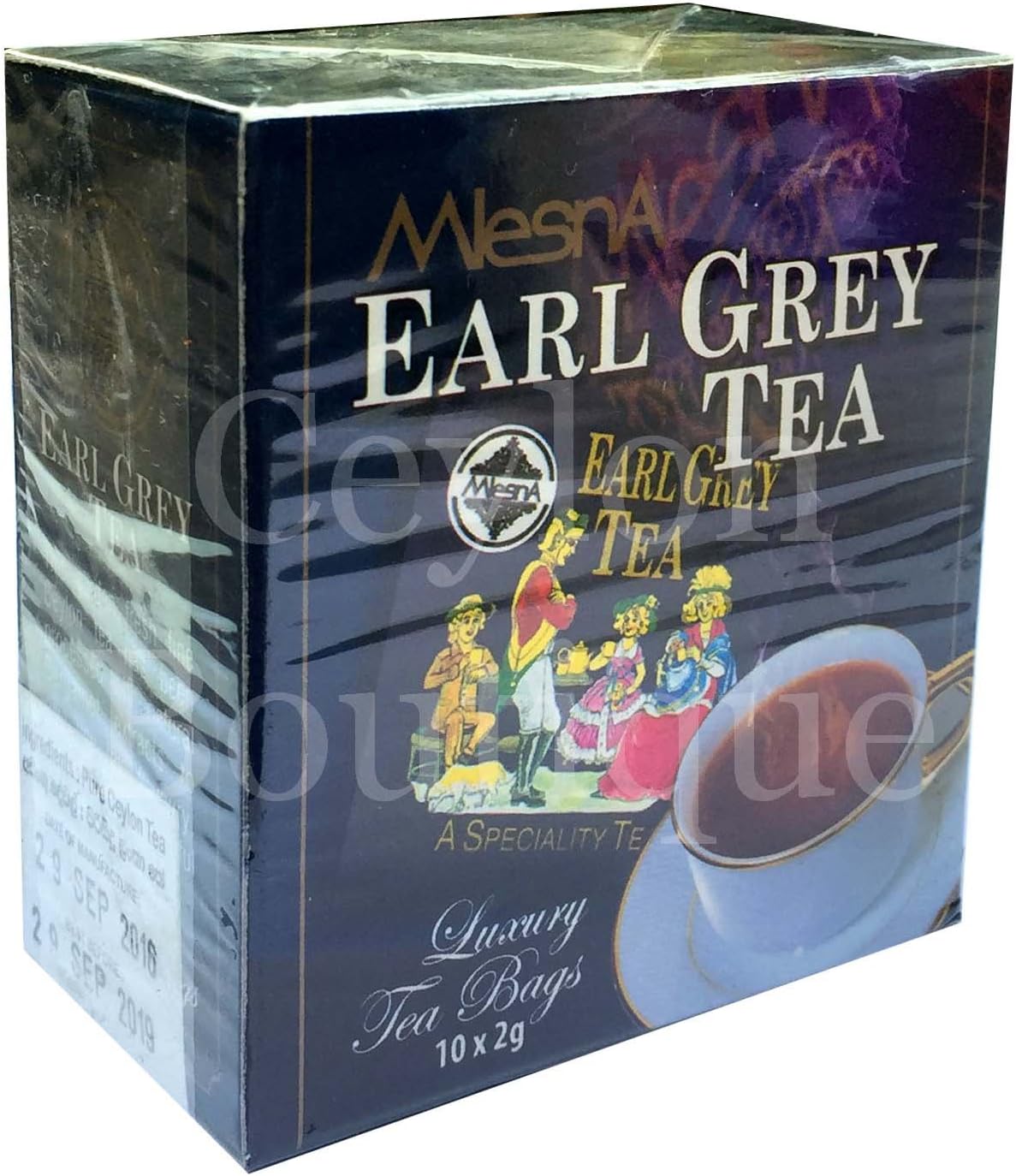 Earl Grey Tea - Ceylon Tea in Luxury Tea Bags