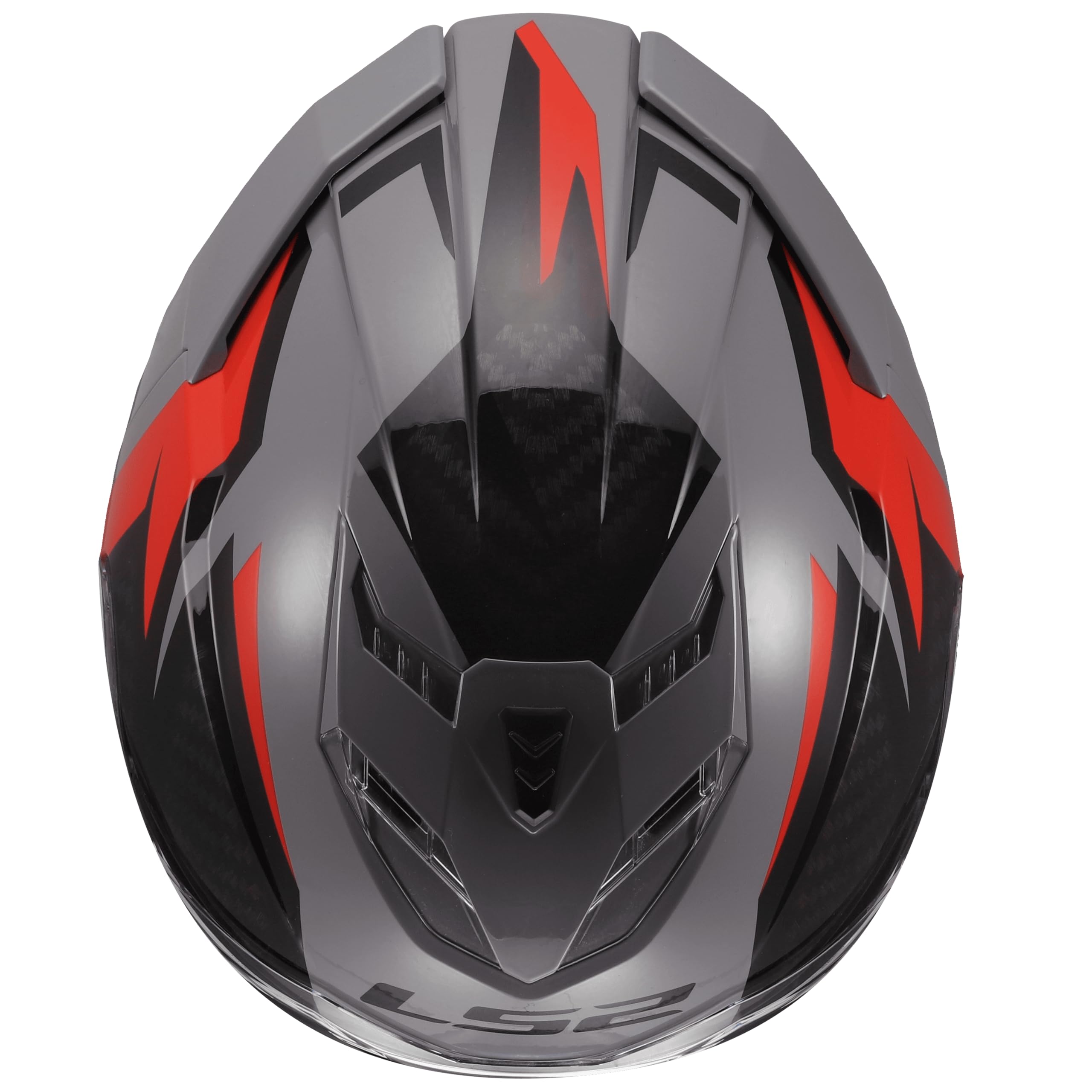 LS2, Casco Moto Integral STORM III DYNAMO Grey Red, XXS