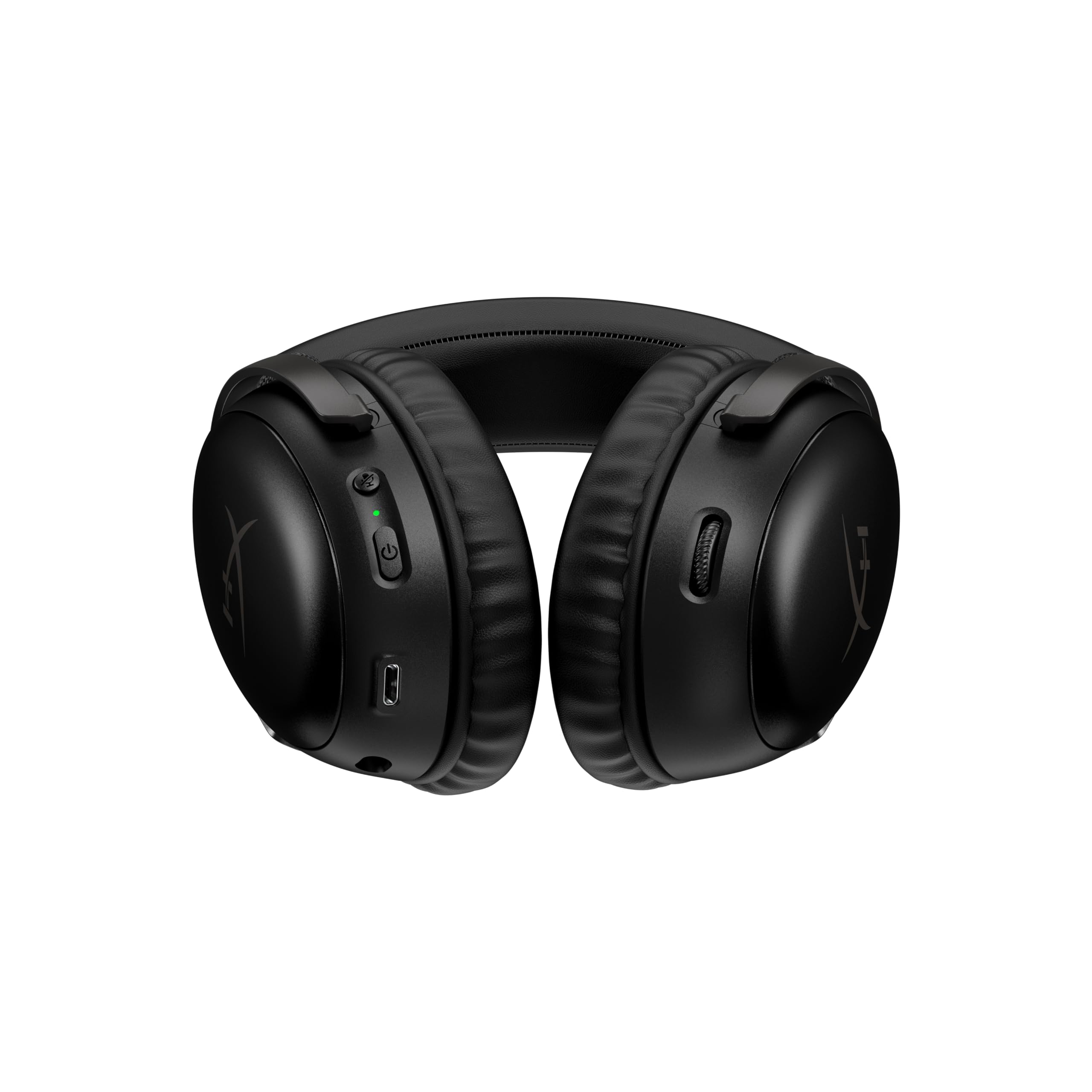 HyperX Cloud III Wireless Gaming-Headset – Over-Ear Headset mit Mikrofon, 120h Akku, 2.4GHz Wireless, DTS Headphone:X, 53mm Treiber, PC, PS5, PS4, Nintendo Switch, Schwarz