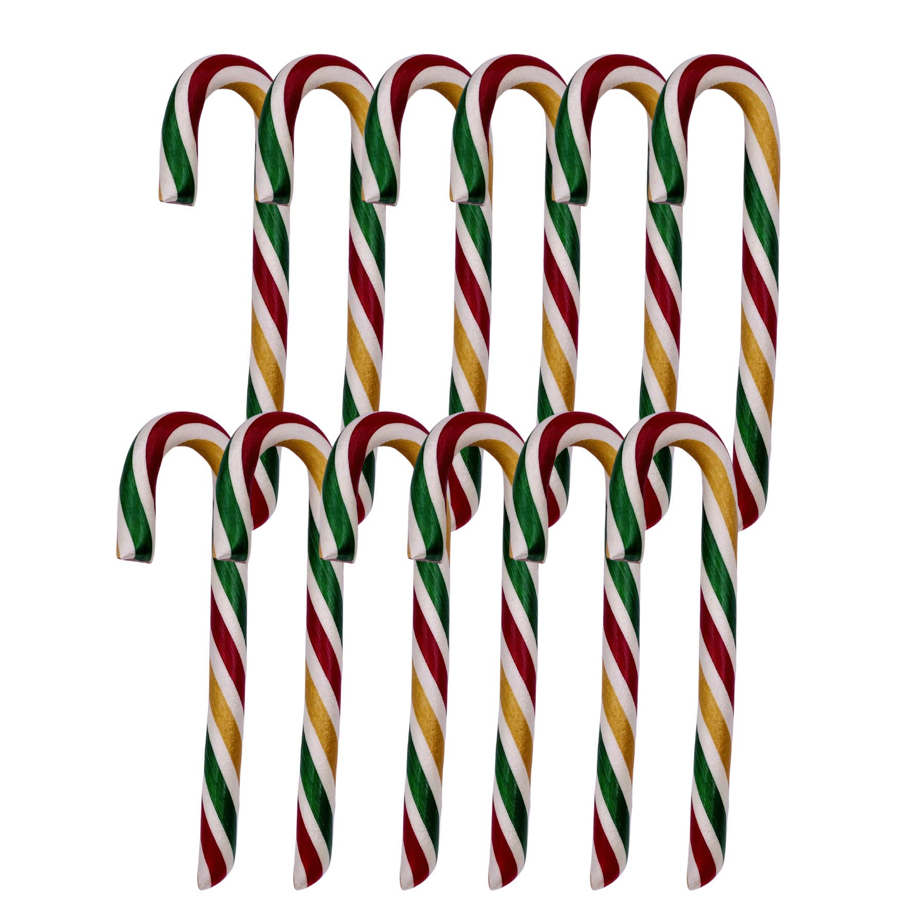 Hammond’s Candies – Hand Spun Holiday Cookie Flavored Canes Filled with Cream Frosting - 12 Pack, Handcrafted by Artisan Confectioners- Classically Delicious, Proudly Made in Denver Colorado- USA