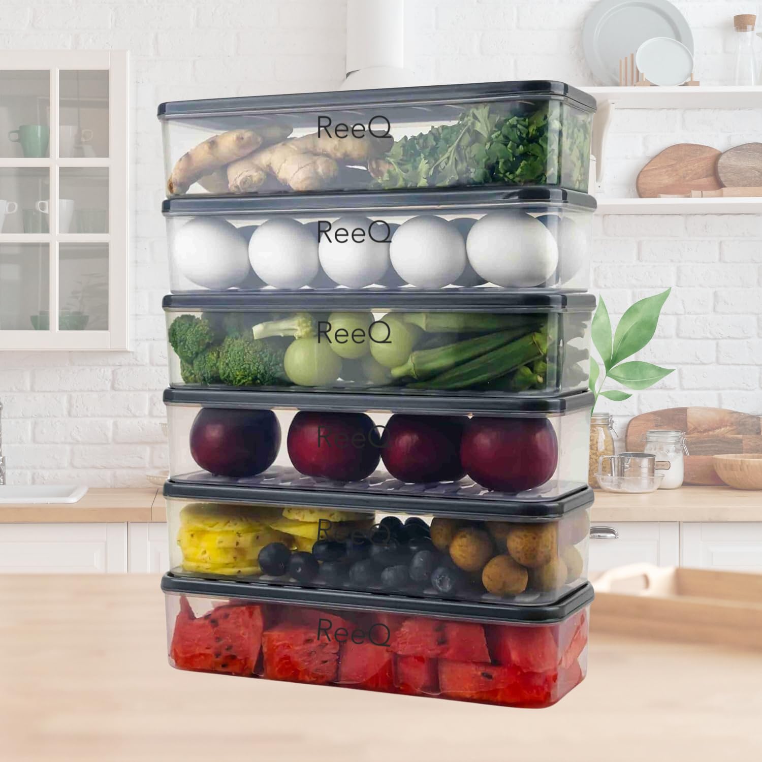 See full amazon price history chart for ReeQ Fridge Storage Boxes (Pack of 6, Grey), Fridge Organizer with Removable Drain Plate Fridge Storage Containers Keeps Fruits, Vegetables, Meat, Fish Fresh Longer 1200 ML Container Box ReeQ Fridge Storage Boxes (Pack of 6, Grey), Fridge Organizer with Removable Drain Plate Fridge Storage Containers Keeps Fruits, Vegetables, Meat, Fish Fresh Longer 1200 ML Container Box (B0D8J8W4B1) Amazon Price History, Amazon Price Tracker