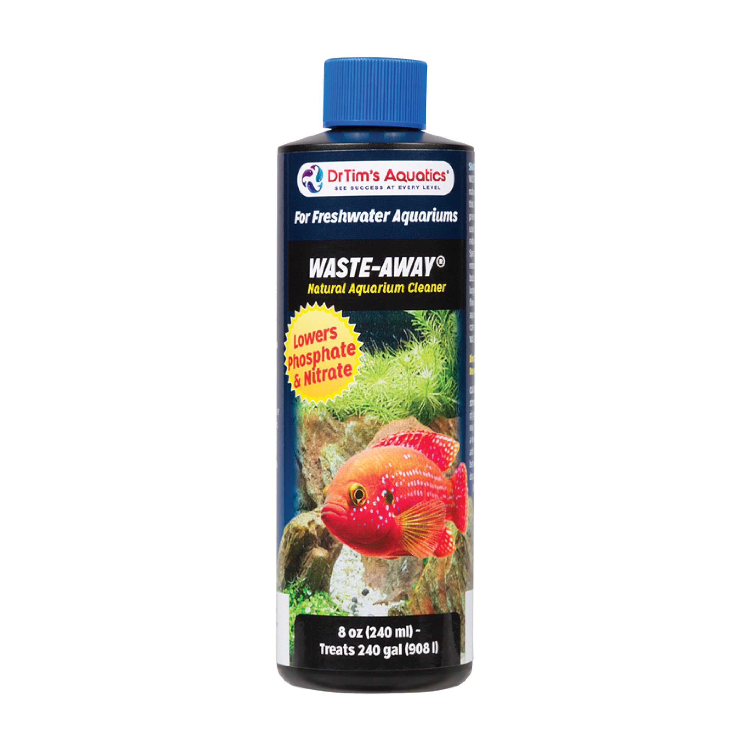 DrTim's Aquatics Waste-Away naturalny środek do czyszczenia akwarium, słodkowodna 207 ml