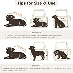 Pawaboo Dog Purse Carrier, Airline Approved Soft Sided Pet Carrier for Small Dogs Cats Rabbits with Large Pockets, Safety Leash, Soft Cushion, Breathable Dog Travel Carrying Tote Bag with Mesh Window