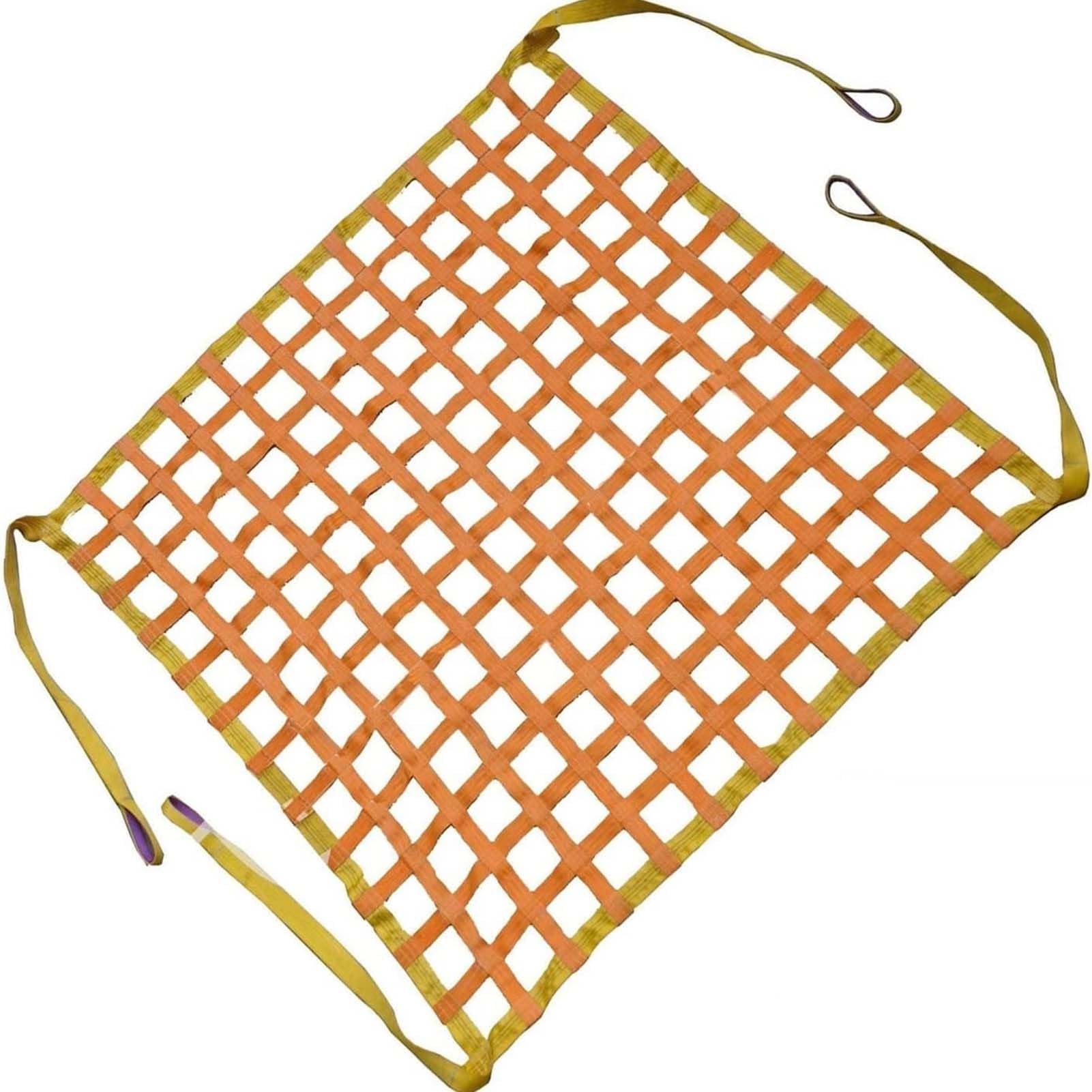 Rete di Sollevamento per carico sospeso, Rete di Sollevamento in Poliestere, Cinghie di Sollevamento Elastiche, antistrappo, Resistente al carico, Rete per Sollevamento di carichi Pesanti (3