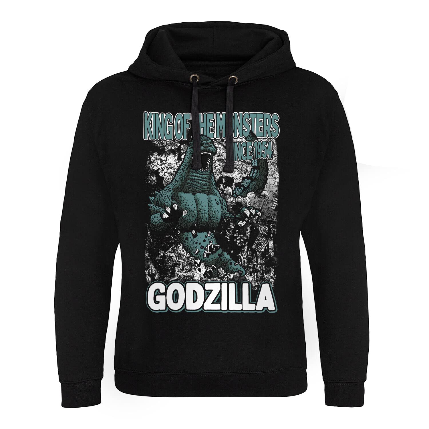 Godzilla(ゴジラ) Unisex Black Godzilla Officially Licensed Since 1954 Epic Hoodie (Black), XX-Large