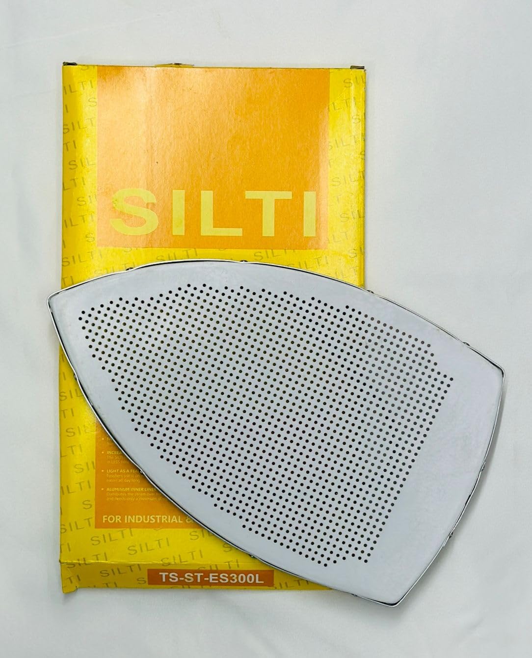 SILTI Heavy Quality Teflon Shoe .6mm for big size industrial steam iron, only for ES-300-L size iron [ please check your iron base size carefully before placing order ]-image-8