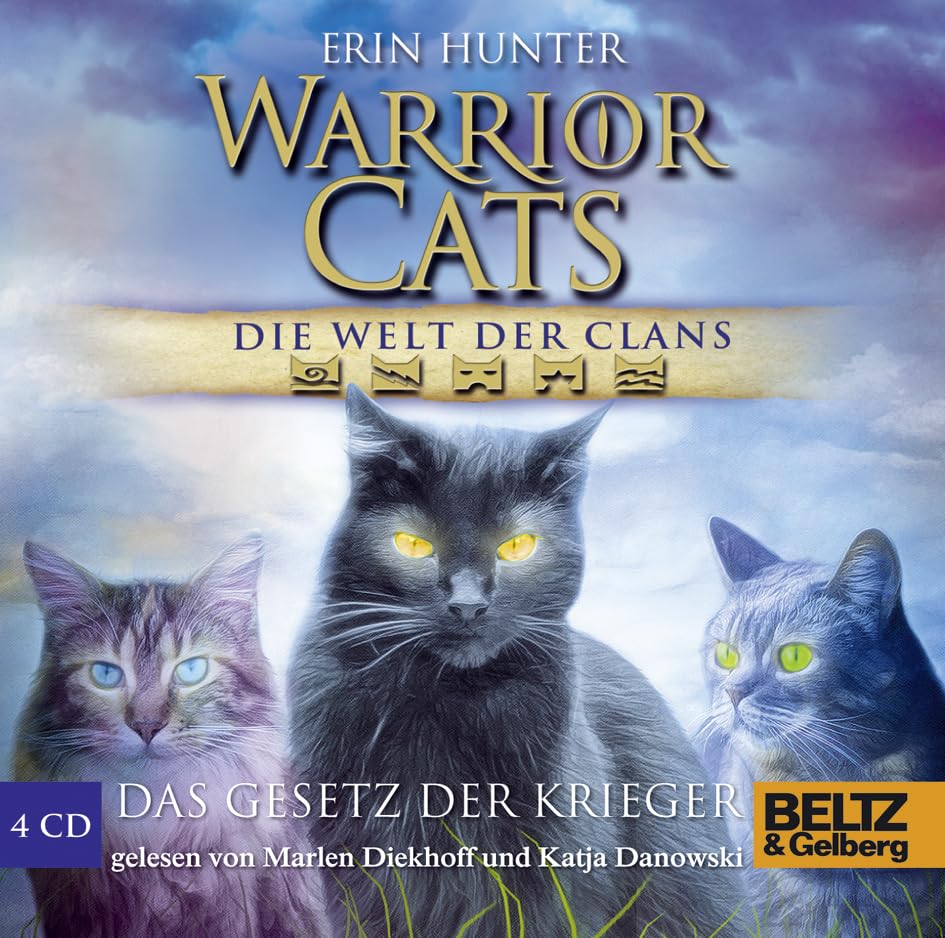 Warrior Cats - Die Welt der Clans: Das Gesetz der Krieger: Gelesen von Marlen Diekhoff und Katja Danowski, 4 CDs in der Multibox, 5 Std. 15 Min.