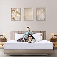 Vista 7 de Utopia Bedding - Colchón encofrado con zíper, a prueba de insectos