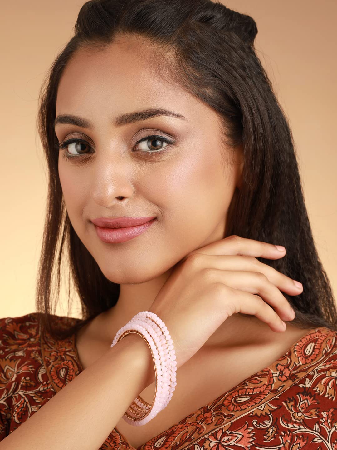 Bead Studded Bangles Set of 2