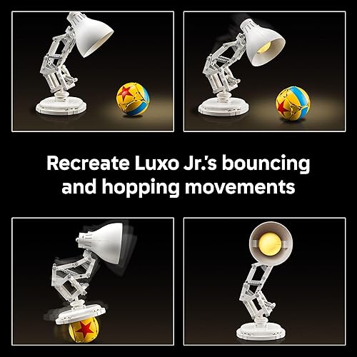 Miniatura 4 de LEGO Ideas Disney Pixar Luxo Jr. - Juego de construcción para adultos, hombres y mujeres, a partir de 18 años, decoración de oficina y escritorio,