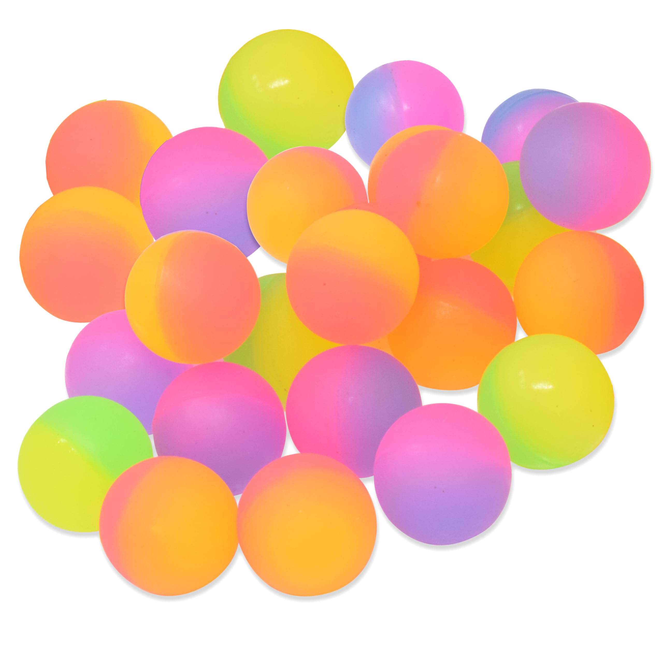 Kiddie Play 25 Bouncy Balls for Kids Party Favors | Bouncy Ball 27mm | Superball Small Rubber Balls for Kids