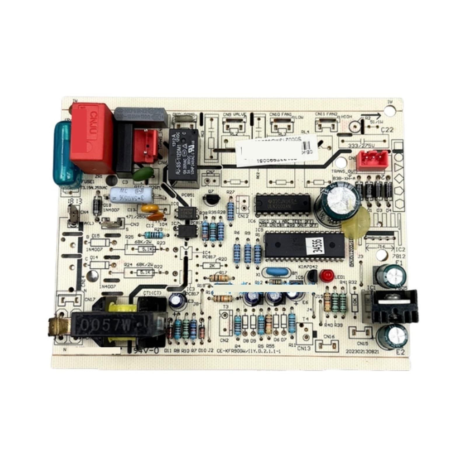 EEZII Compatible For Midea，air Conditioning Motherboard CE-KFR61W/N1-210 (C9) - W Computer Board CE-KFR90GW/I1Y.D.2.1.1-1 Accessories(Single Cold)