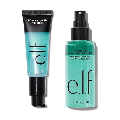 e.l.f. Power Grip Primer & Power Grip Setting Spray Duo, Set of 2 - Power Grimer + Power Setting Spray