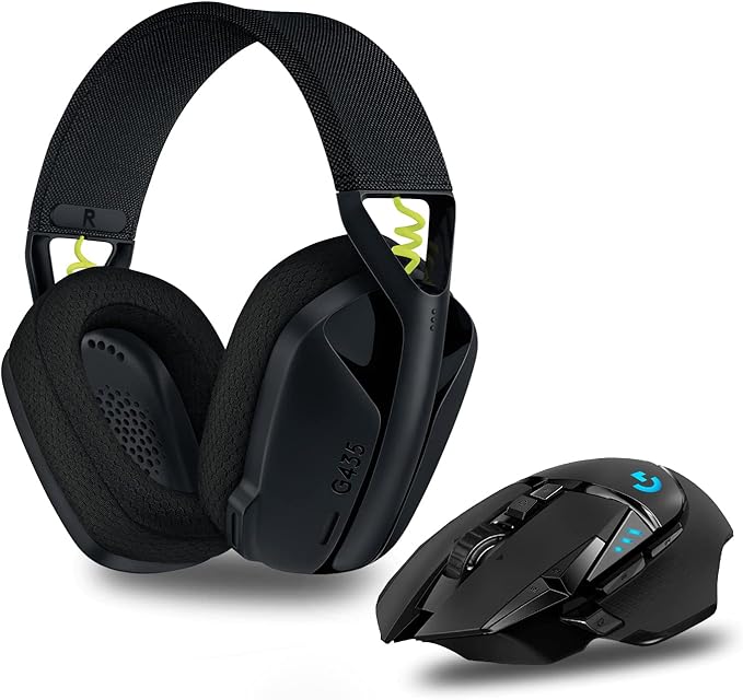 Logitech G502 LIGHTSPEED kabellose GamingMaus + Logitech G435