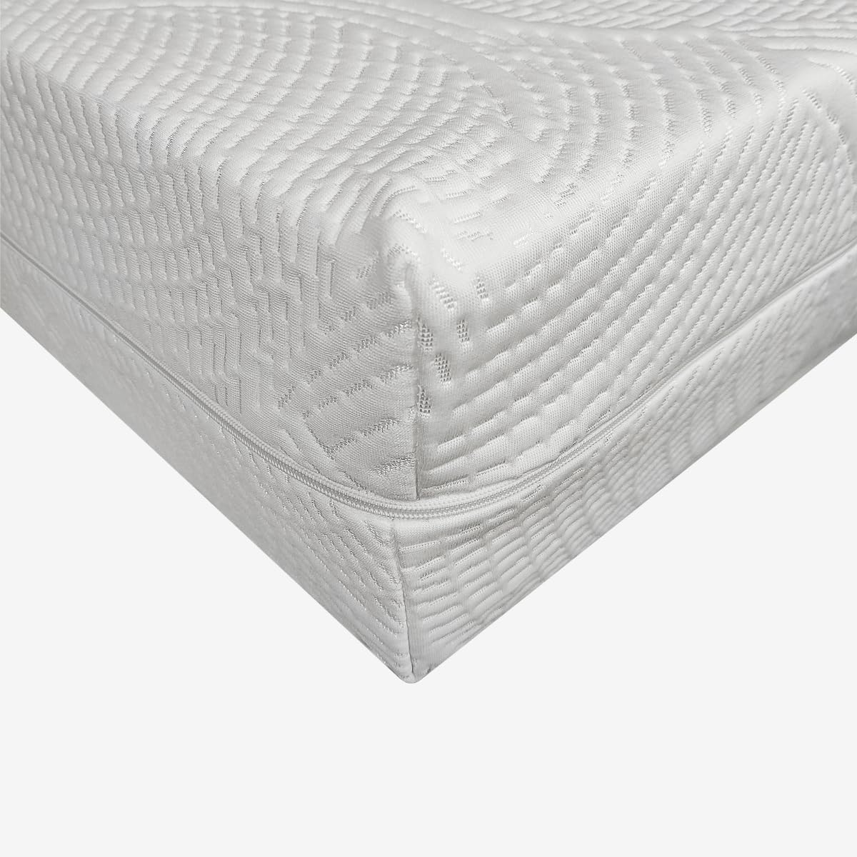 MiaSuite Materasso Singolo 90x200 Sfoderabile, alto 14 cm - Semi Rigido, Indeformabile, Anallergico, Antiacaro. Sim H14