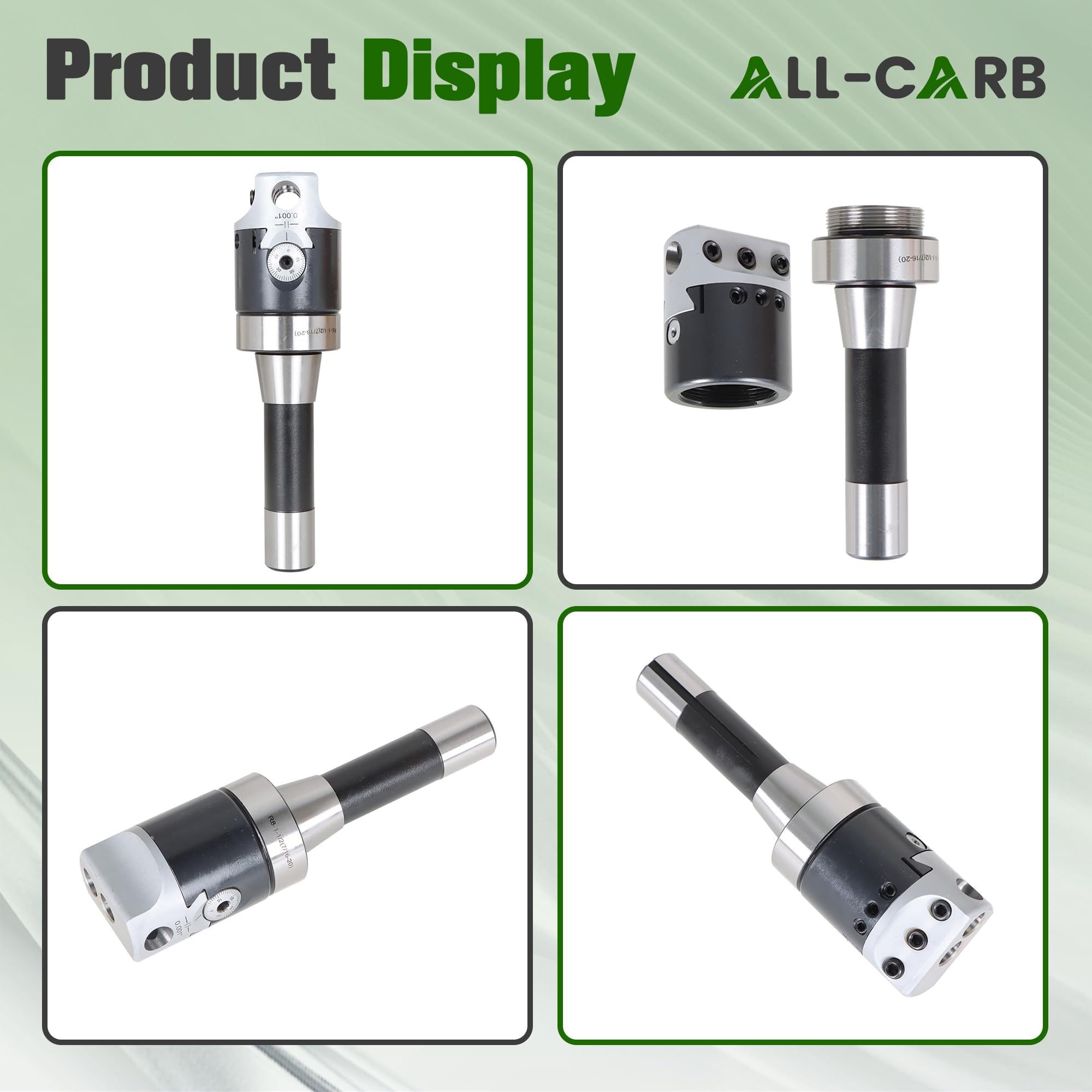 ALL-CARB Boring Bars - Carbide Boring Head Set -6