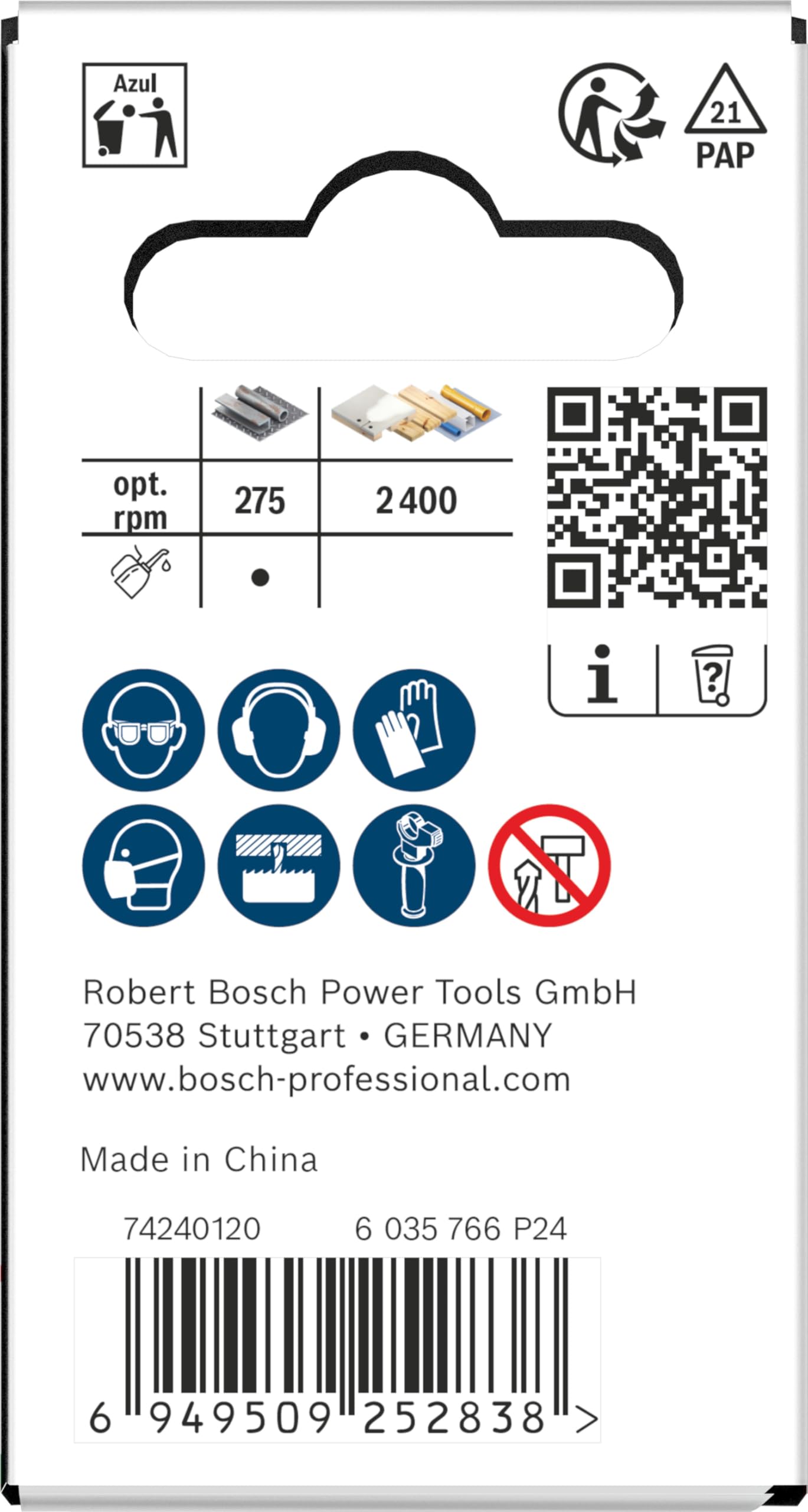Bosch 1x Sega a tazza Multi Material filettata (per Acciaio, Cartongesso, Ø 32 mm, Professional Accessorio Trapanoi)