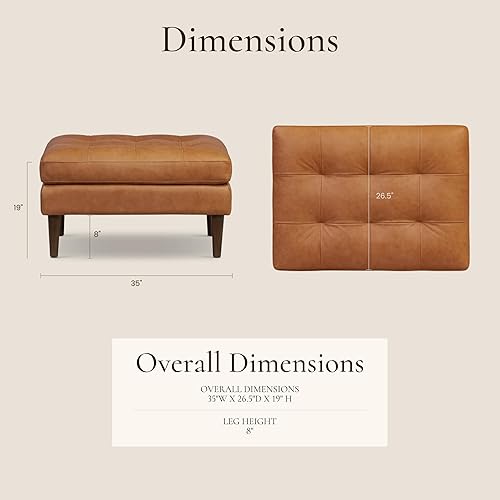 Vista 17 de Poly and Bark - Otomano de napa