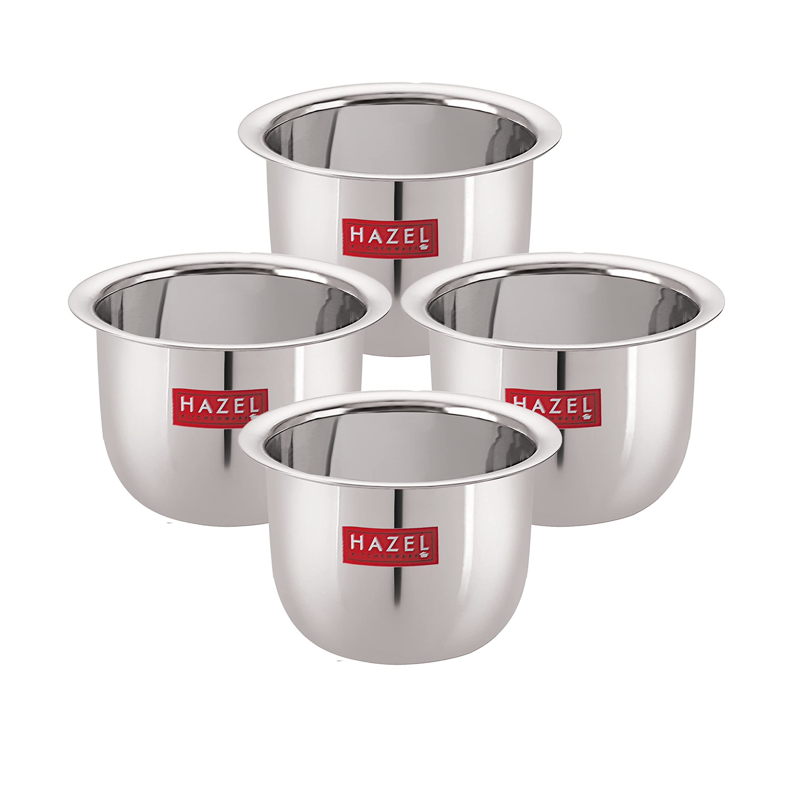 HAZEL Stainless Steel Tea Glasses - Set of 6 -16 HAZEL Stainless Steel Tea Glasses - Set of 6 -16